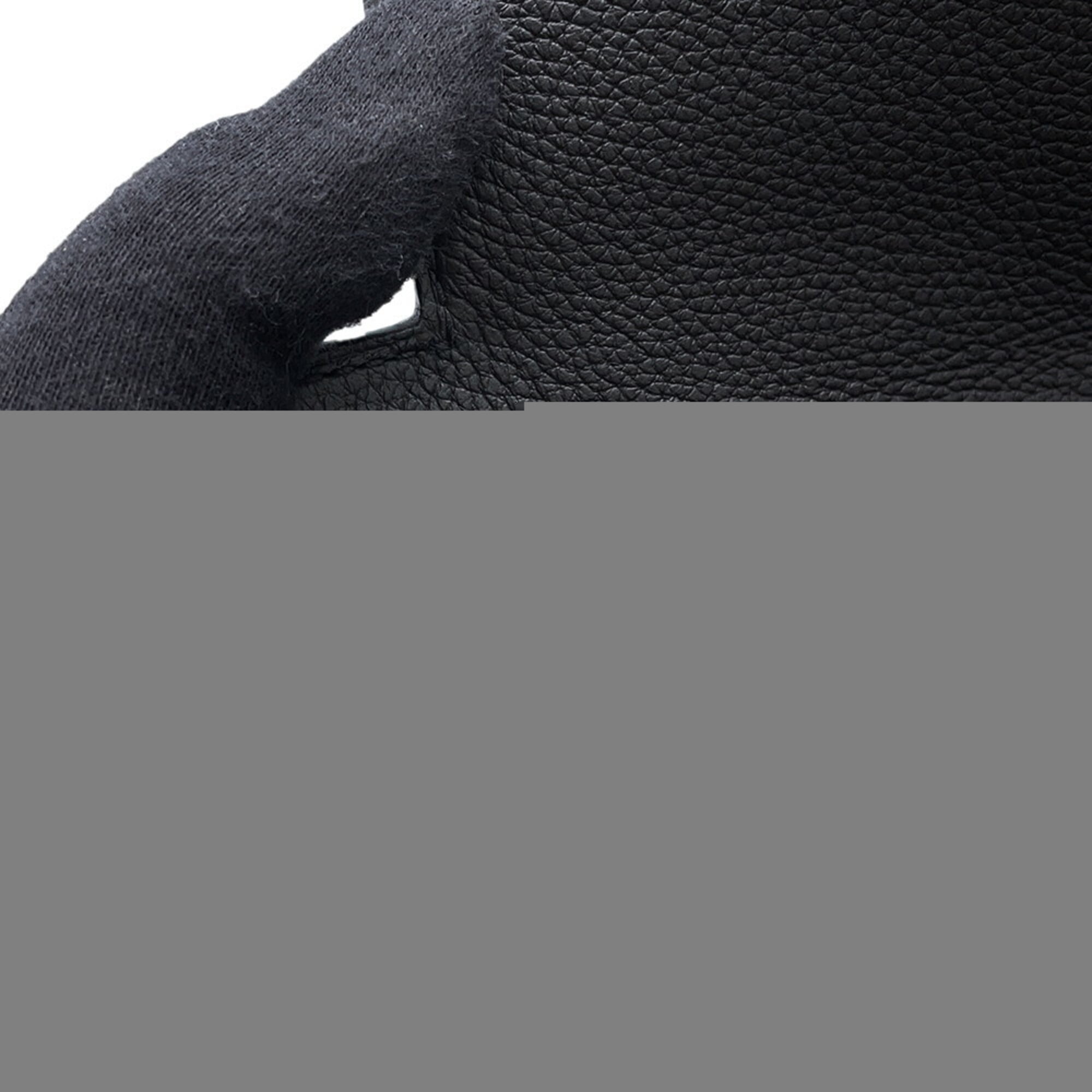 Hermes Kelly Black Togo Leather Handbag (Pre-Owned)