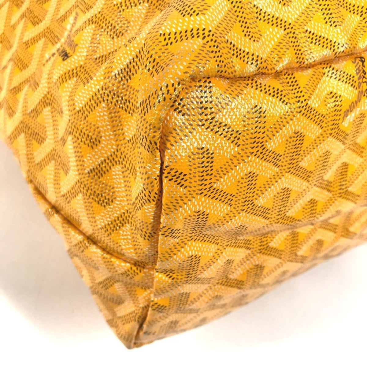 Goyard Yellow Pvc Leather Tote Bag (Pre-Owned)