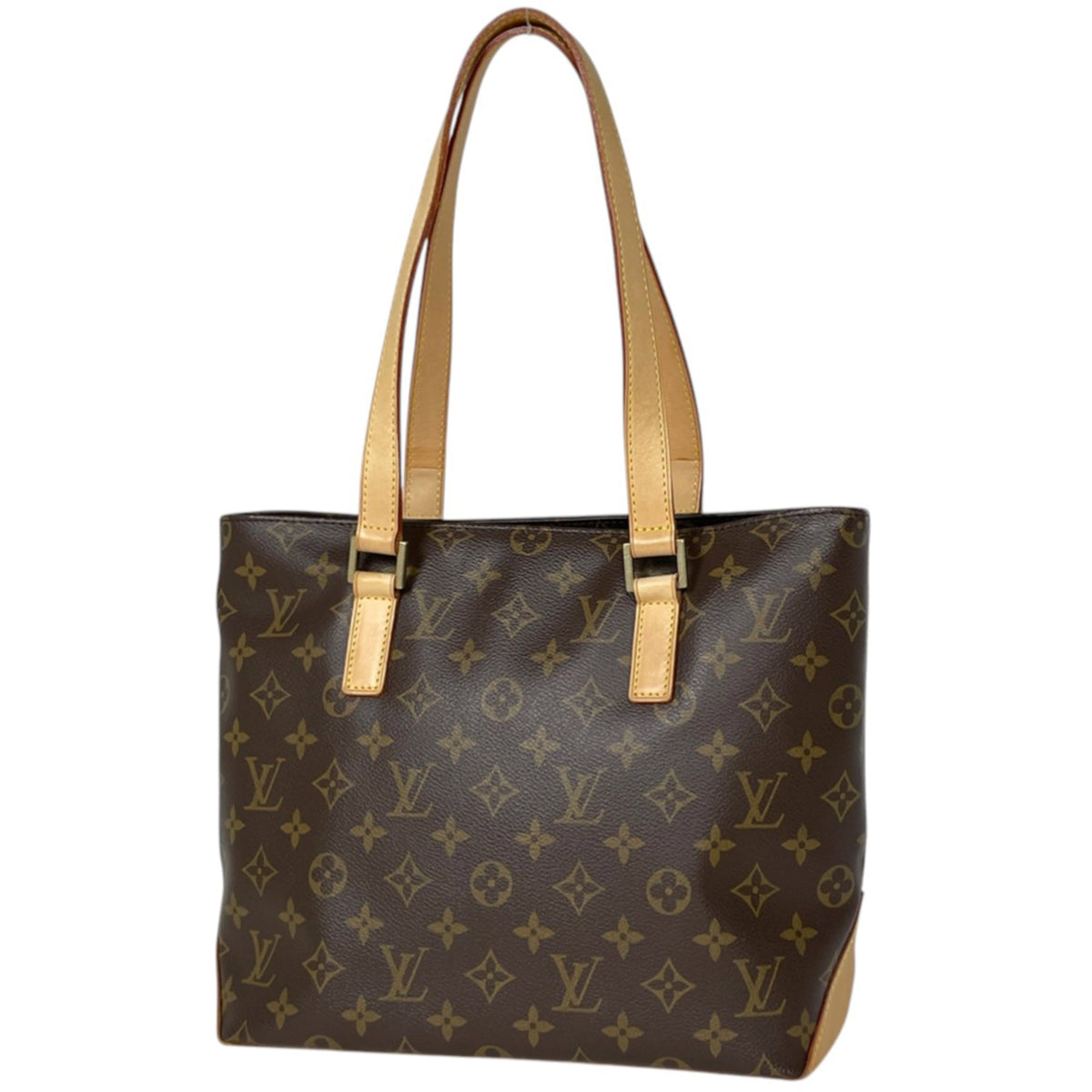 Louis Vuitton Brown Monogram Shoulder Bag Tote Bag (Pre-Owned)