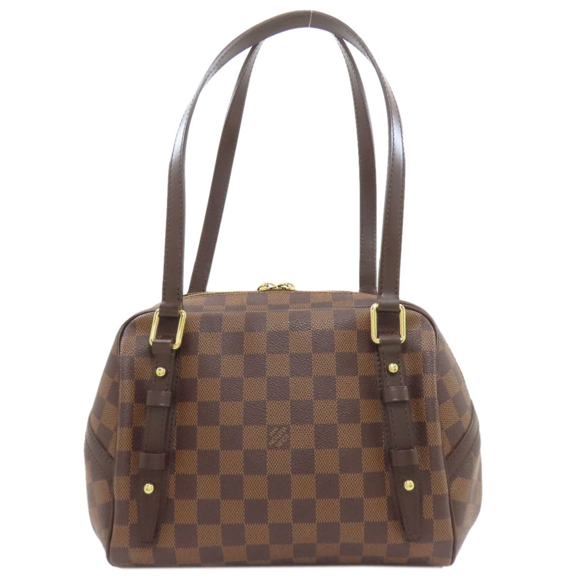 Louis Vuitton Brown Damier Canvas Ebene Damier Canvas Handbag (Pre-Owned)