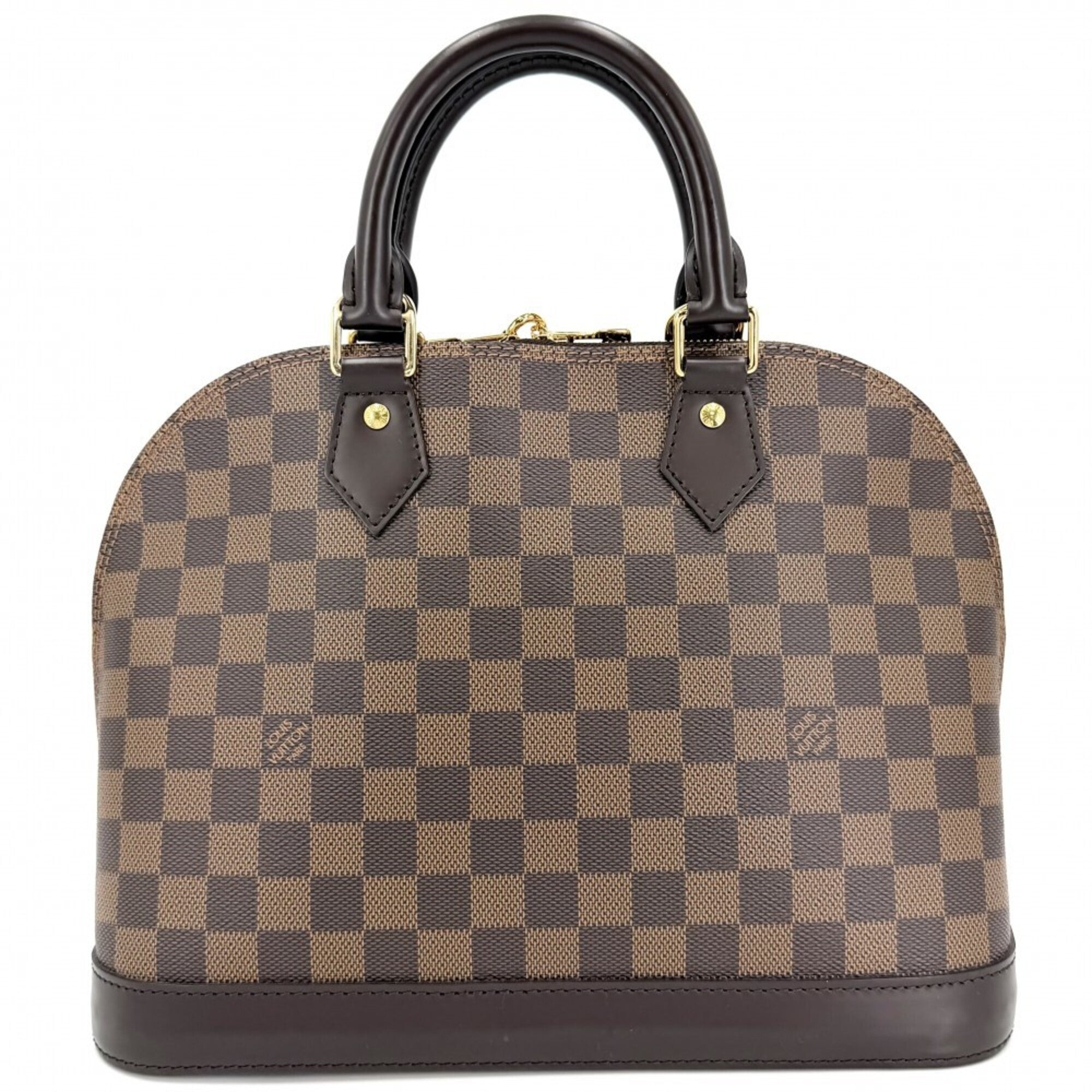 Louis Vuitton Brown Damier Canvas Handbag (Pre-Owned)