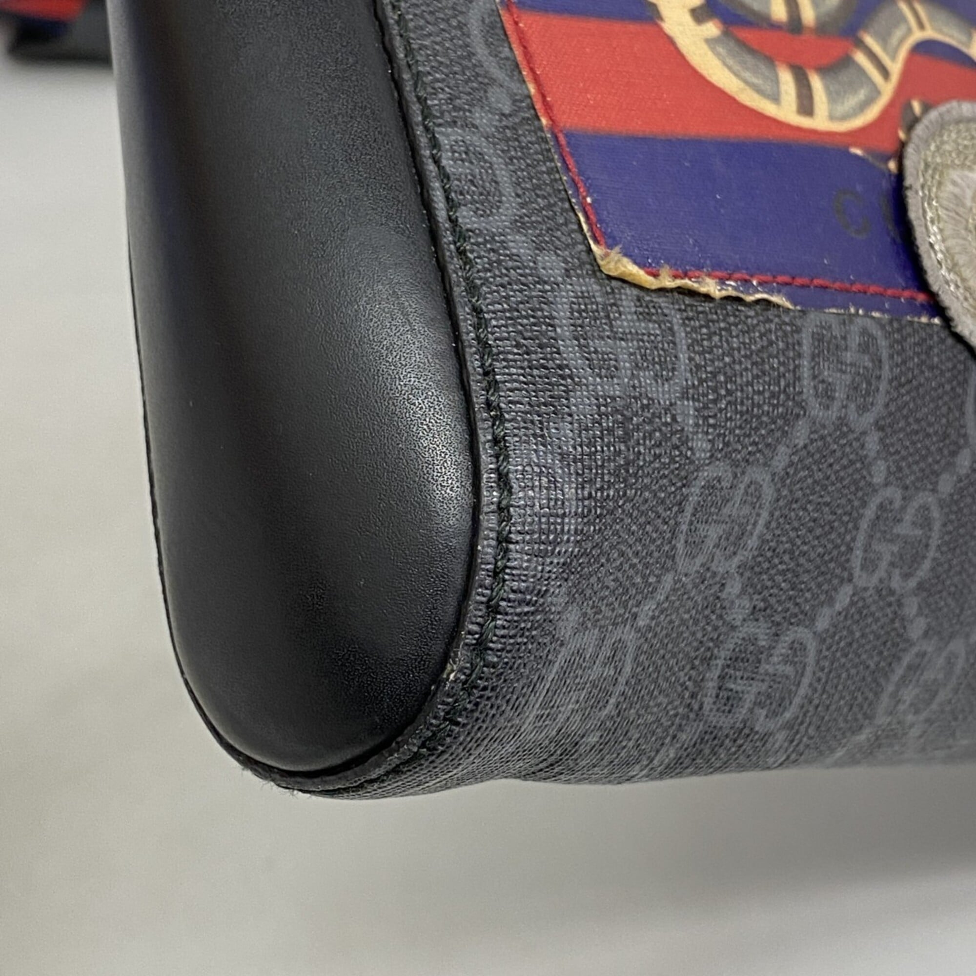 Gucci Black Pvc Shoulder Bag (Pre-Owned)