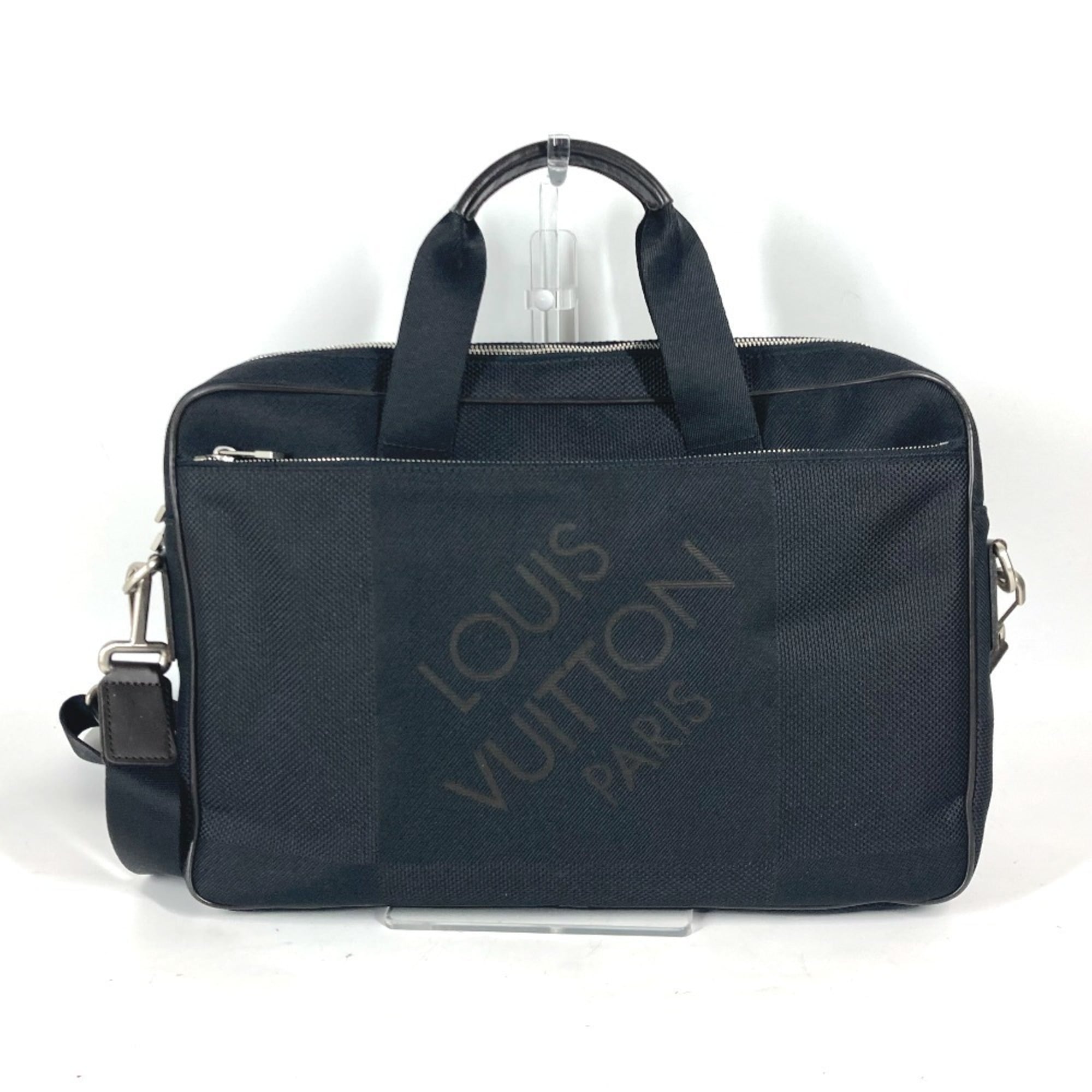Louis Vuitton Black Damier Geant Shoulder Bag Tote Bag (Pre-Owned)