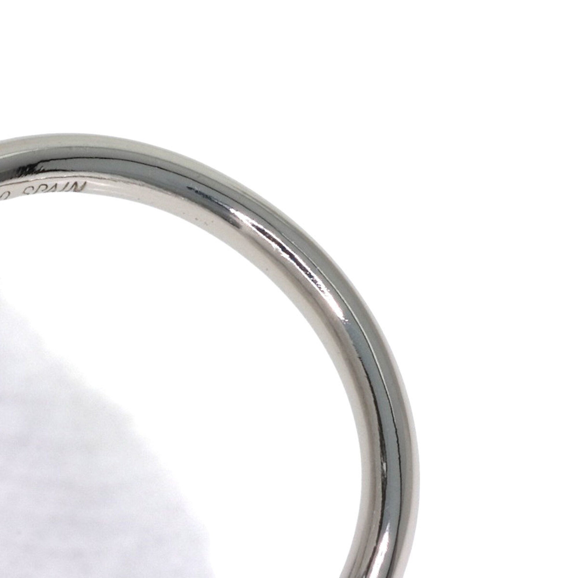 Tiffany Platinum Platinum 950 Band Ring (Pre-Owned)