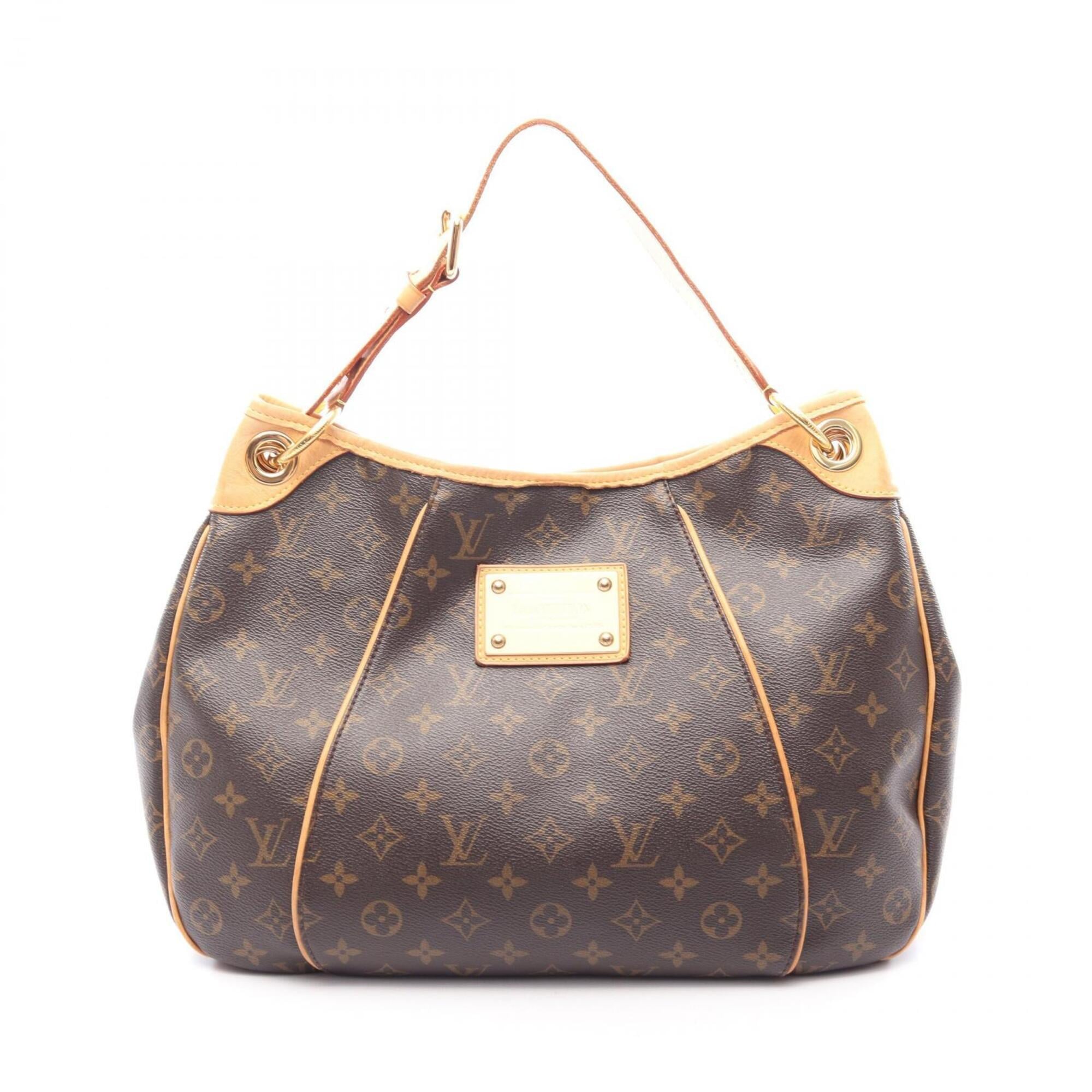 Louis Vuitton Brown Coated Canvas Pvc Monogram Leather Handbag Shoulder Bag (Pre-Owned)