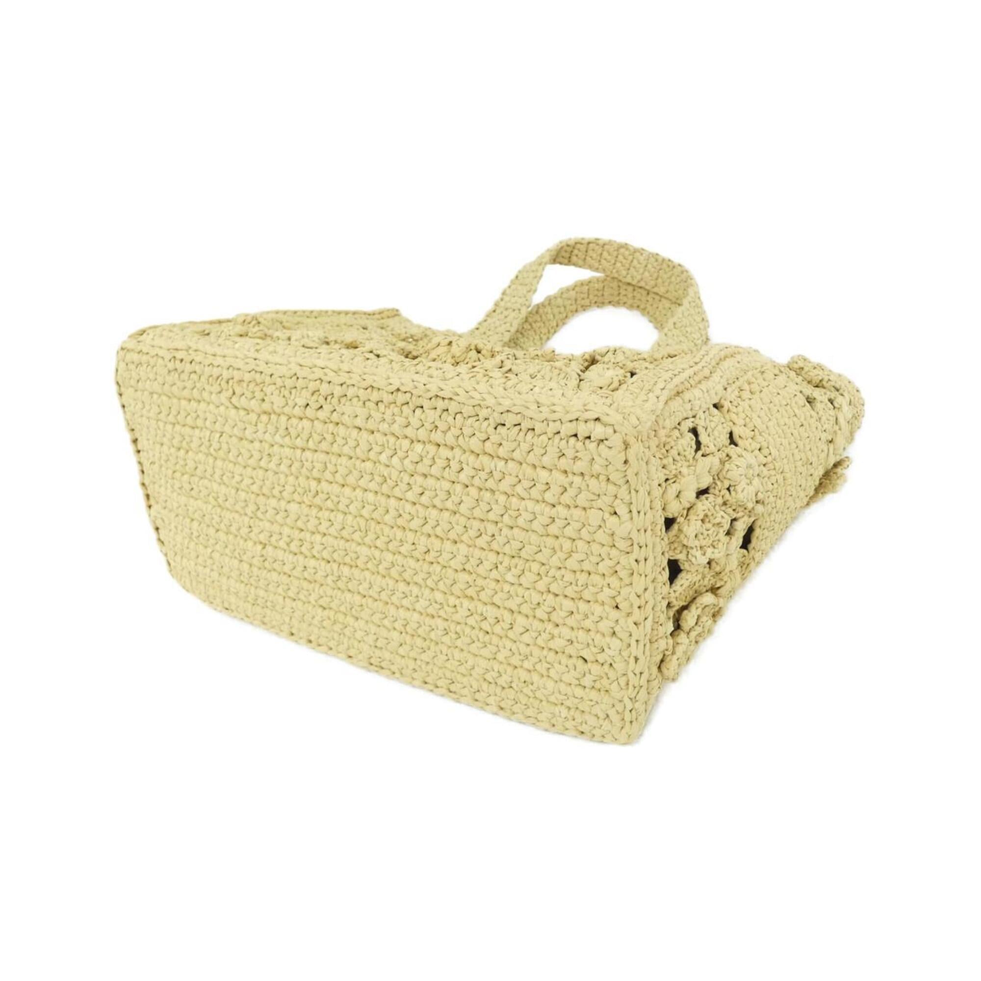 Christian Dior Raffia Handbag (Pre-Owned)