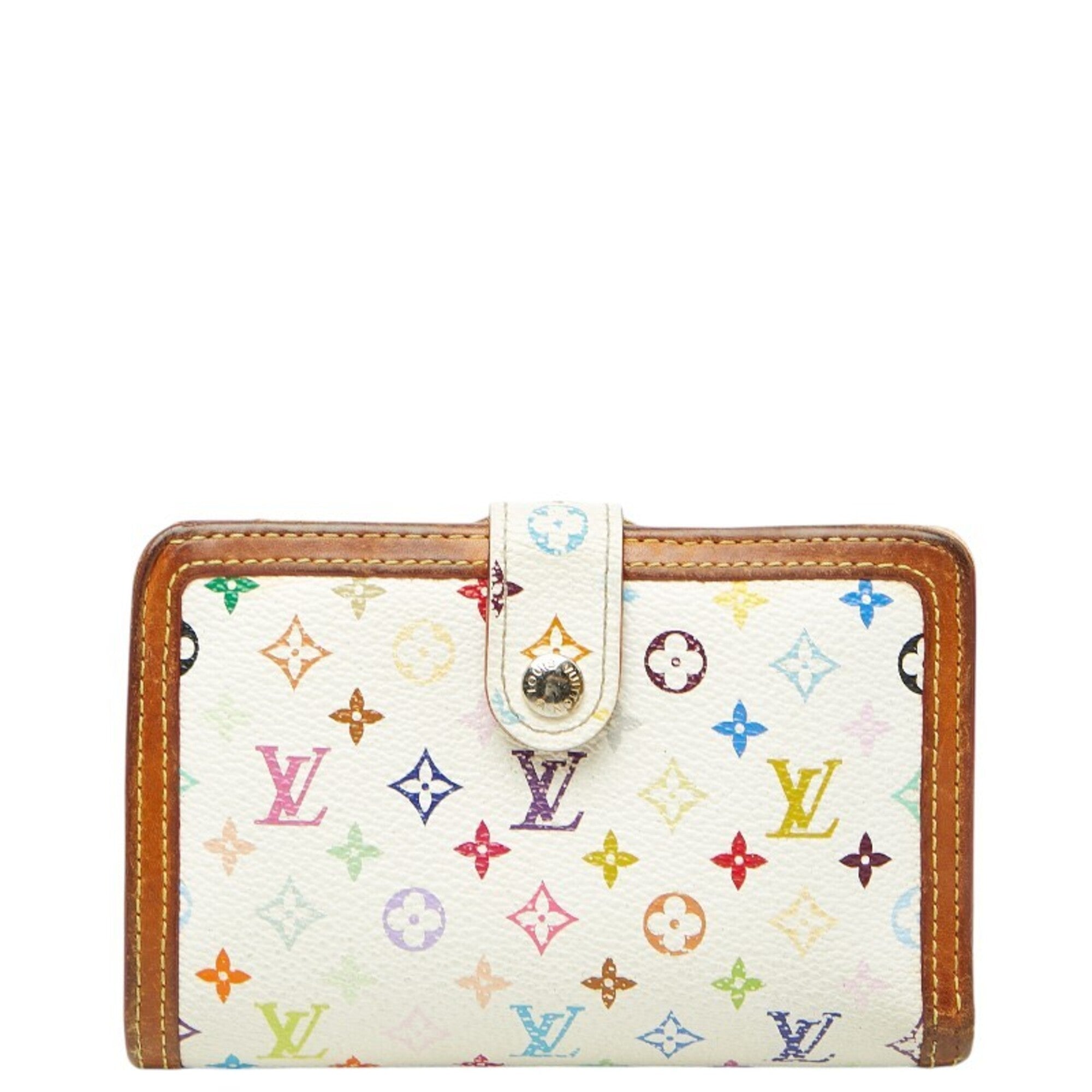 Louis Vuitton Multi-Color Pvc Leather Wallet (Bi-Fold) (Pre-Owned)