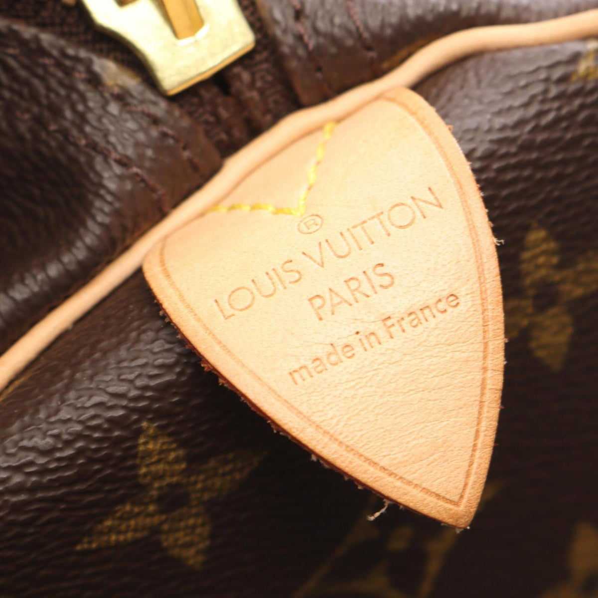 Louis Vuitton Brown Coated Canvas Leather Boston Bag Handbag (Pre-Owned)
