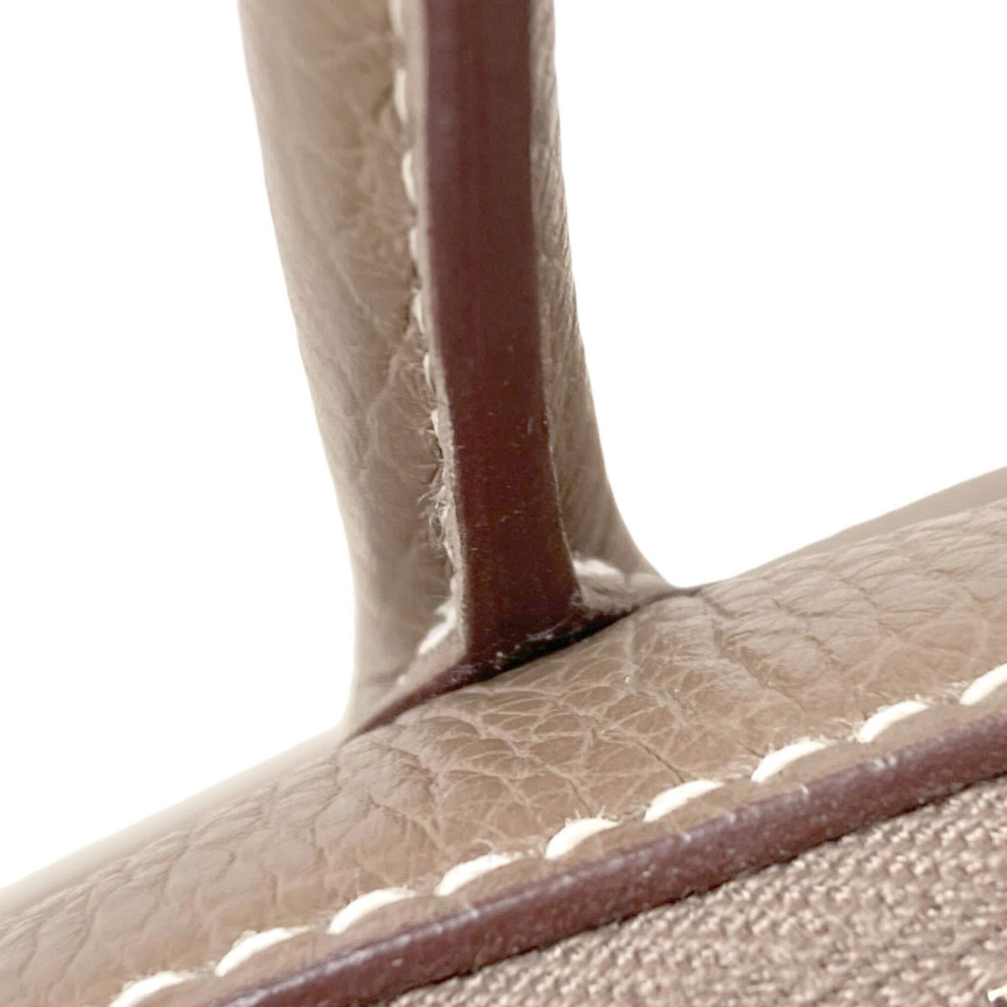 Hermes Bolide Etoupe Gray Handbag (Pre-Owned)