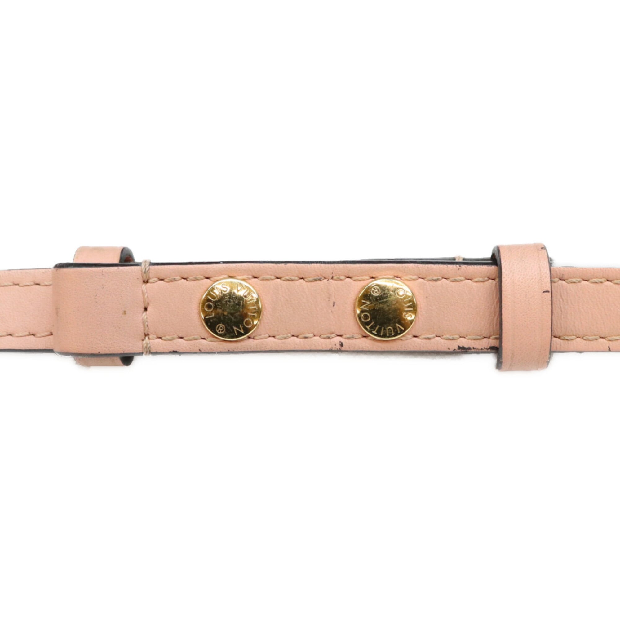Louis Vuitton Brown Pink Monogram Shoulder Bag (Pre-Owned)