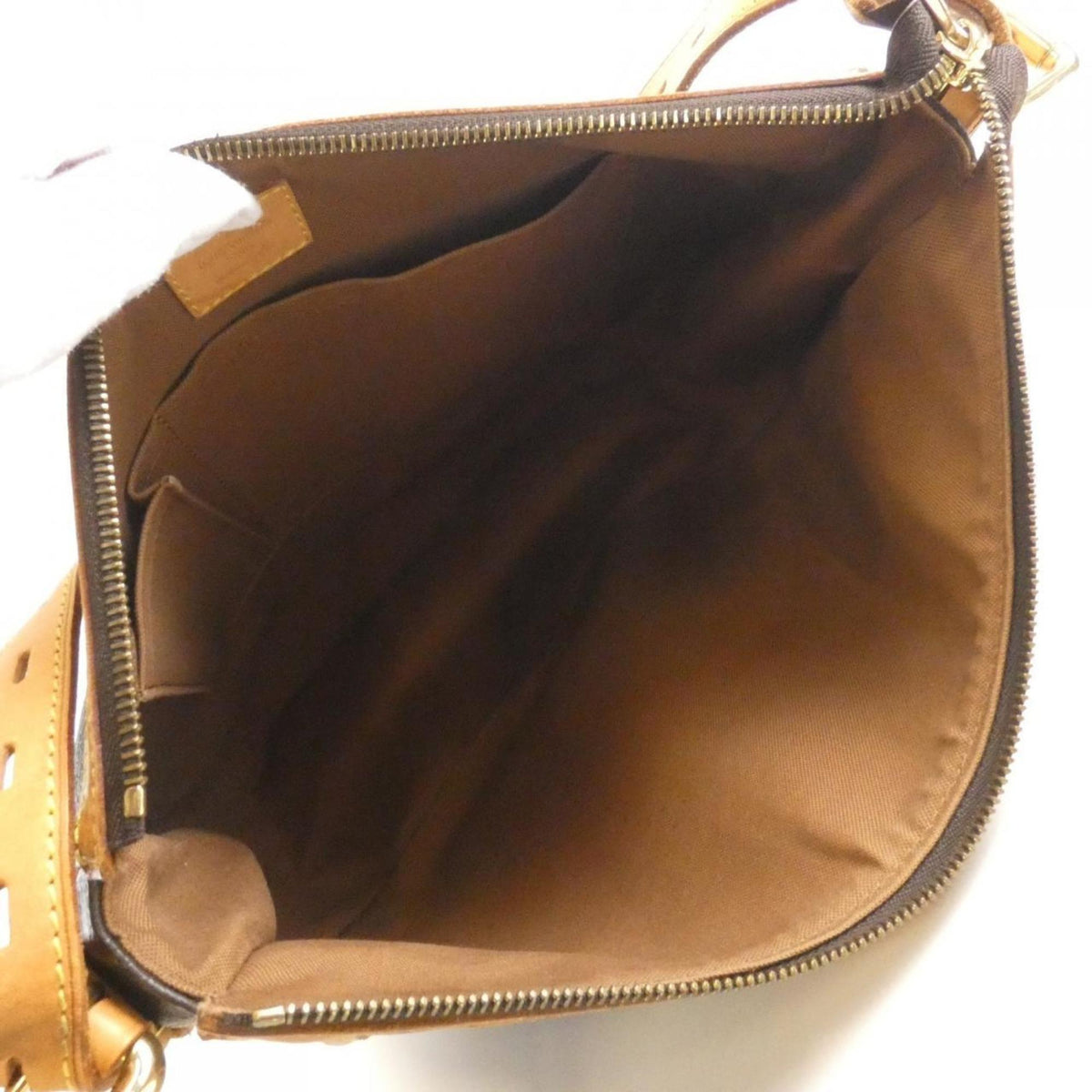 Louis Vuitton Marron Coated Canvas Shoulder Bag (Pre-Owned)