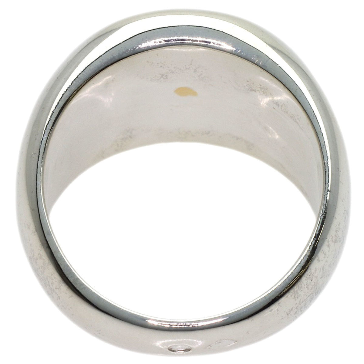 Hermes Yellow Gold (18K) Silver Band Ring (Pre-Owned)