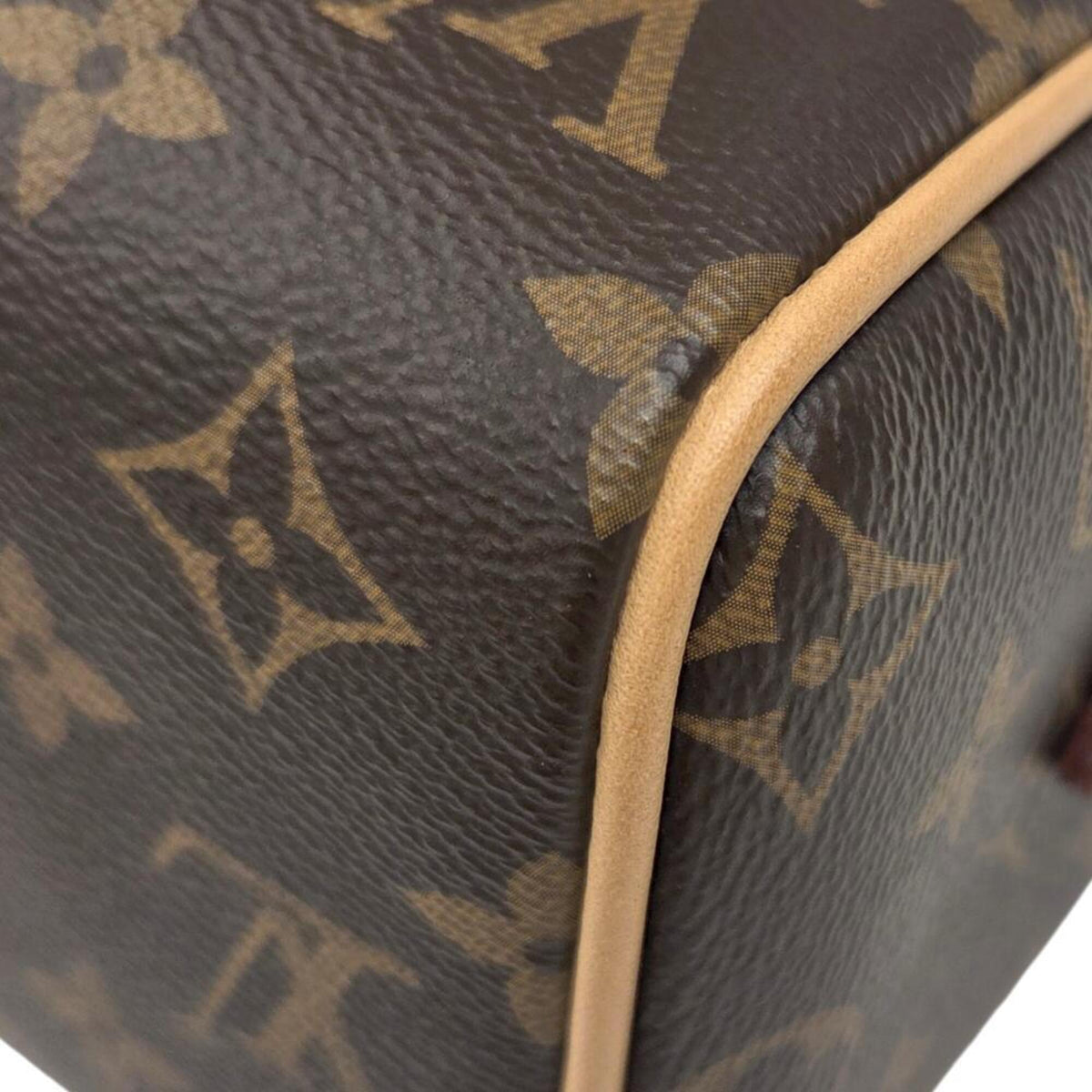 Louis Vuitton Brown Monogram Handbag Shoulder Bag (Pre-Owned)