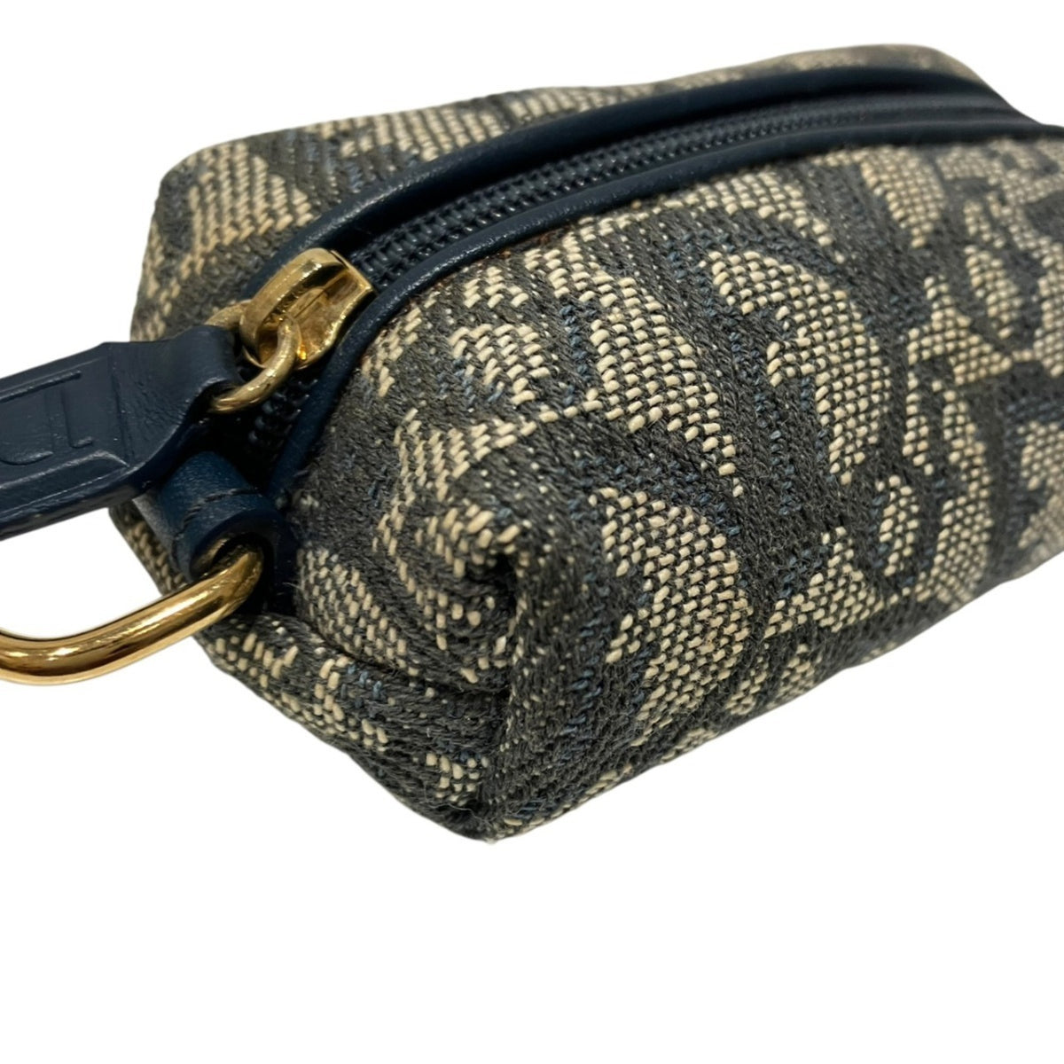 Christian Dior Navy Canvas Pouch (Pre-Owned)