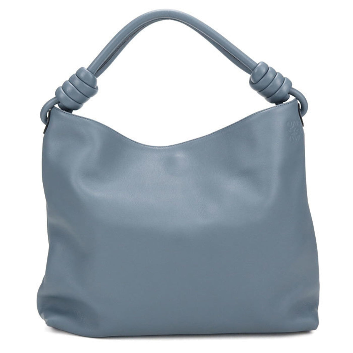 Loewe Blue Leather Shoulder Bag (Pre-Owned)