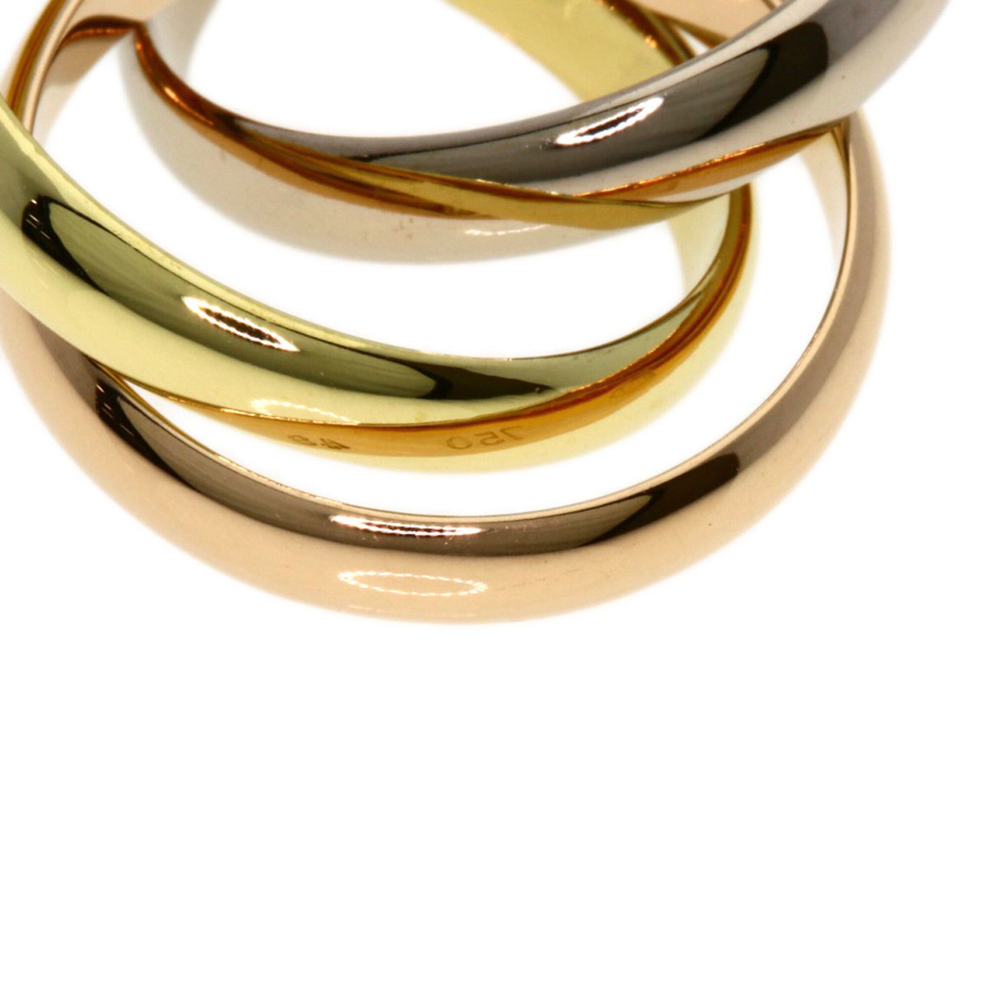 Cartier Trinity Yellow Gold (18K) Pink Gold (18K) White Gold (18K) Band Ring (Pre-Owned)