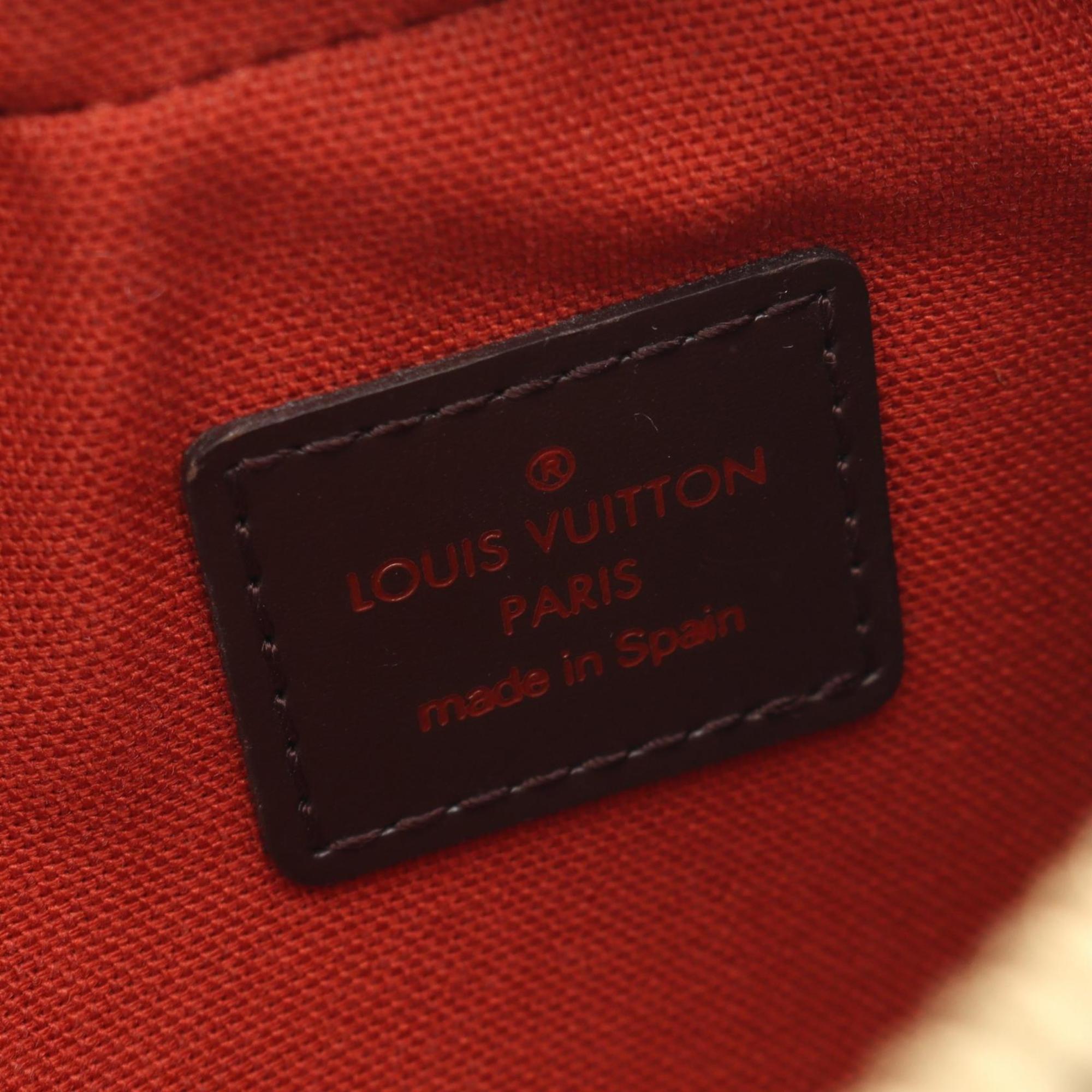 Louis Vuitton Brown Damier Canvas Ebene Coated Canvas Fanny Pack Handbag (Pre-Owned)