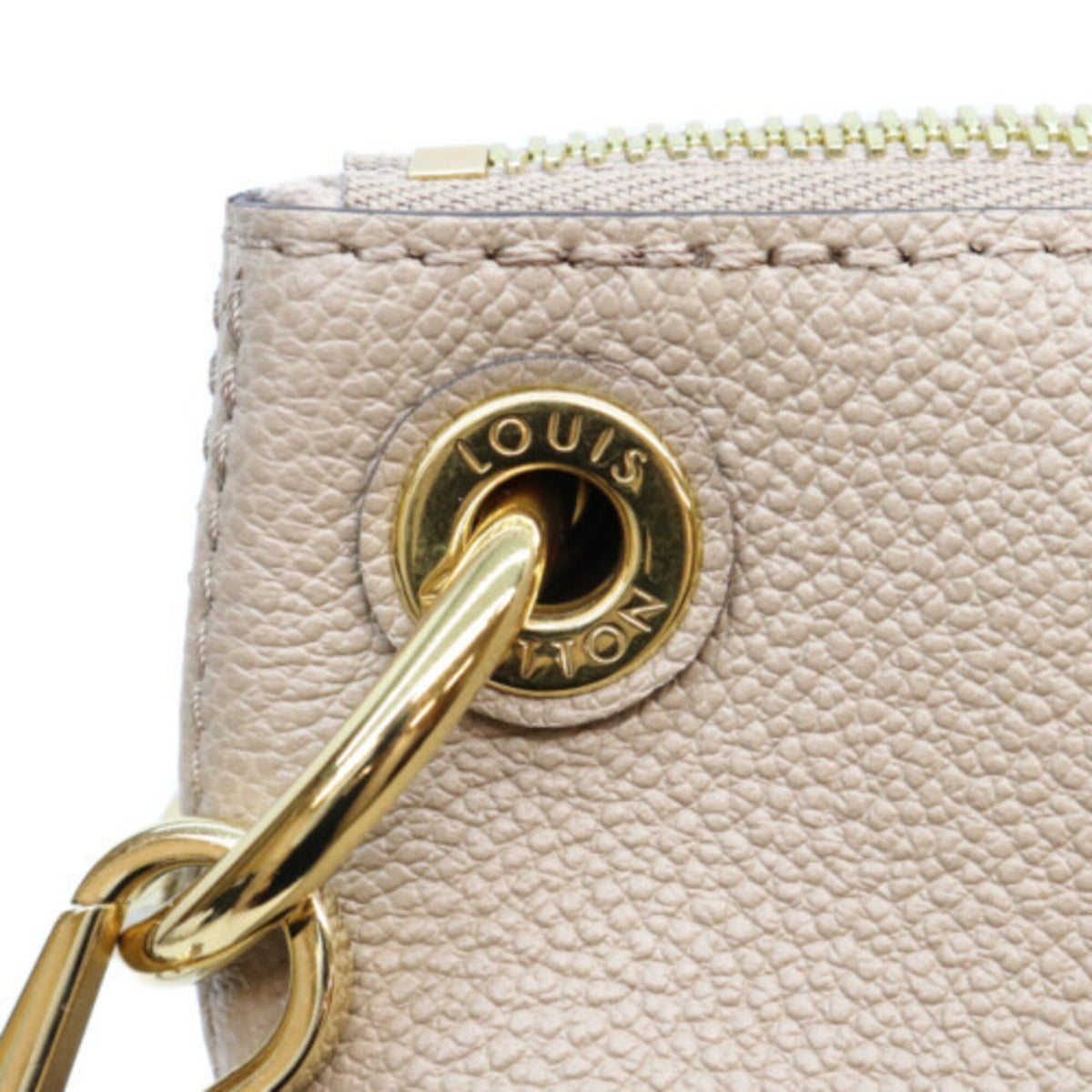 Louis Vuitton Beige Monogram Empreinte Shoulder Bag (Pre-Owned)
