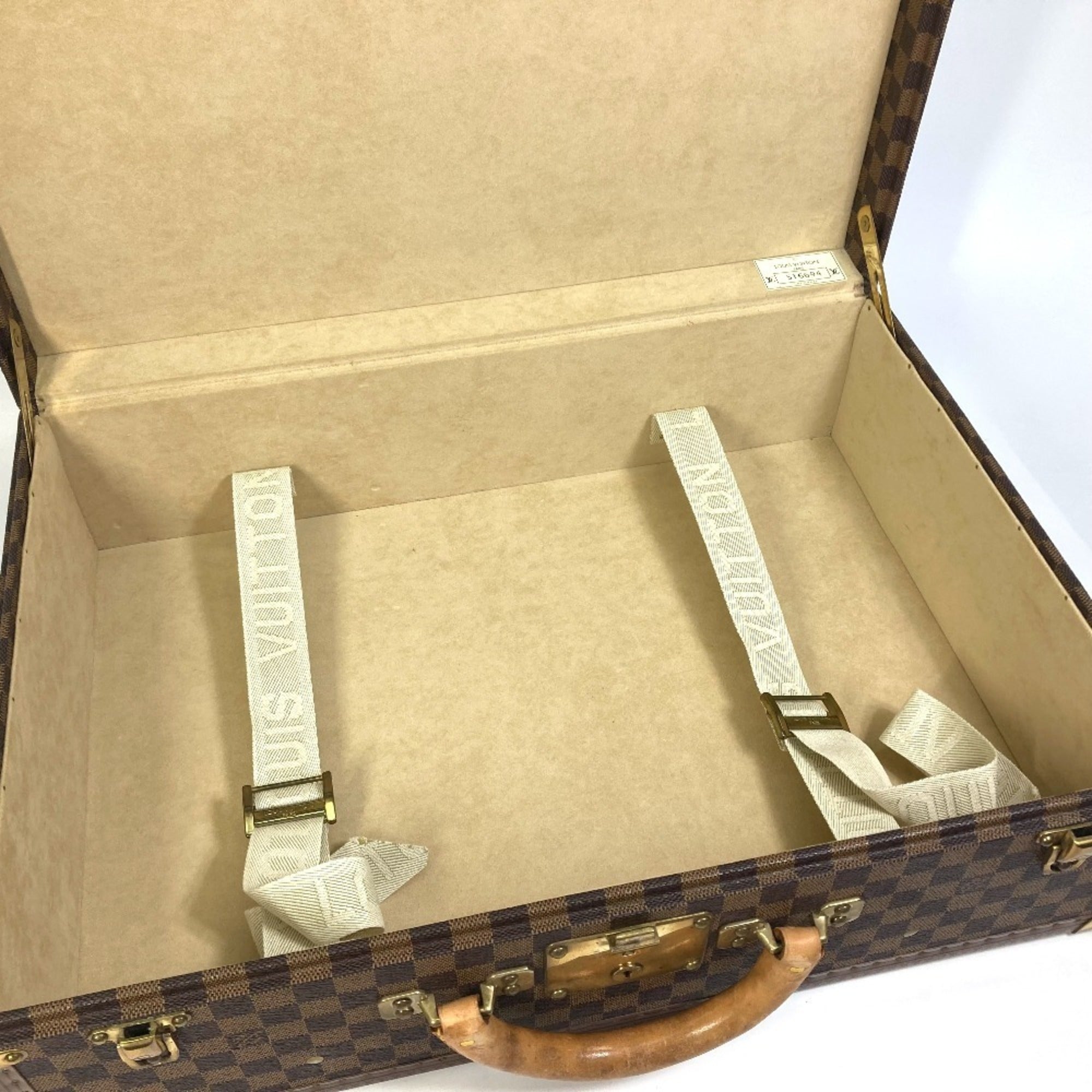 Louis Vuitton Brown Damier Canvas Damier Canvas Briefcase (Pre-Owned)