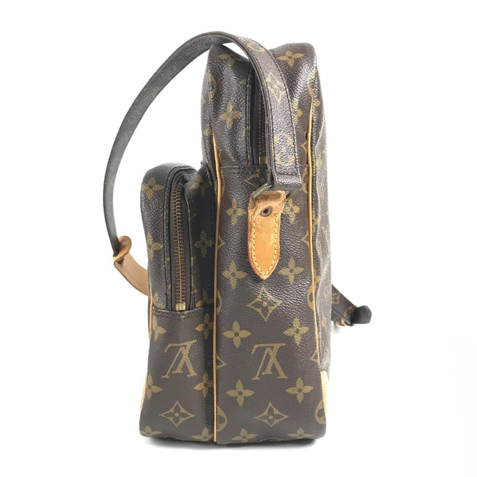 Louis Vuitton Brown Monogram Monogram Pochette Shoulder Bag (Pre-Owned)
