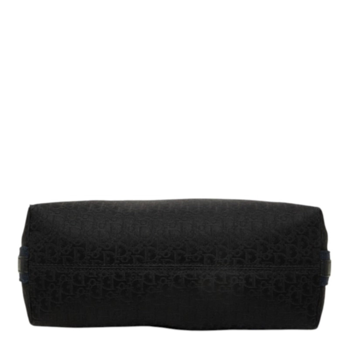 Christian Dior Black Canvas Leather Shoulder Bag (Pre-Owned)