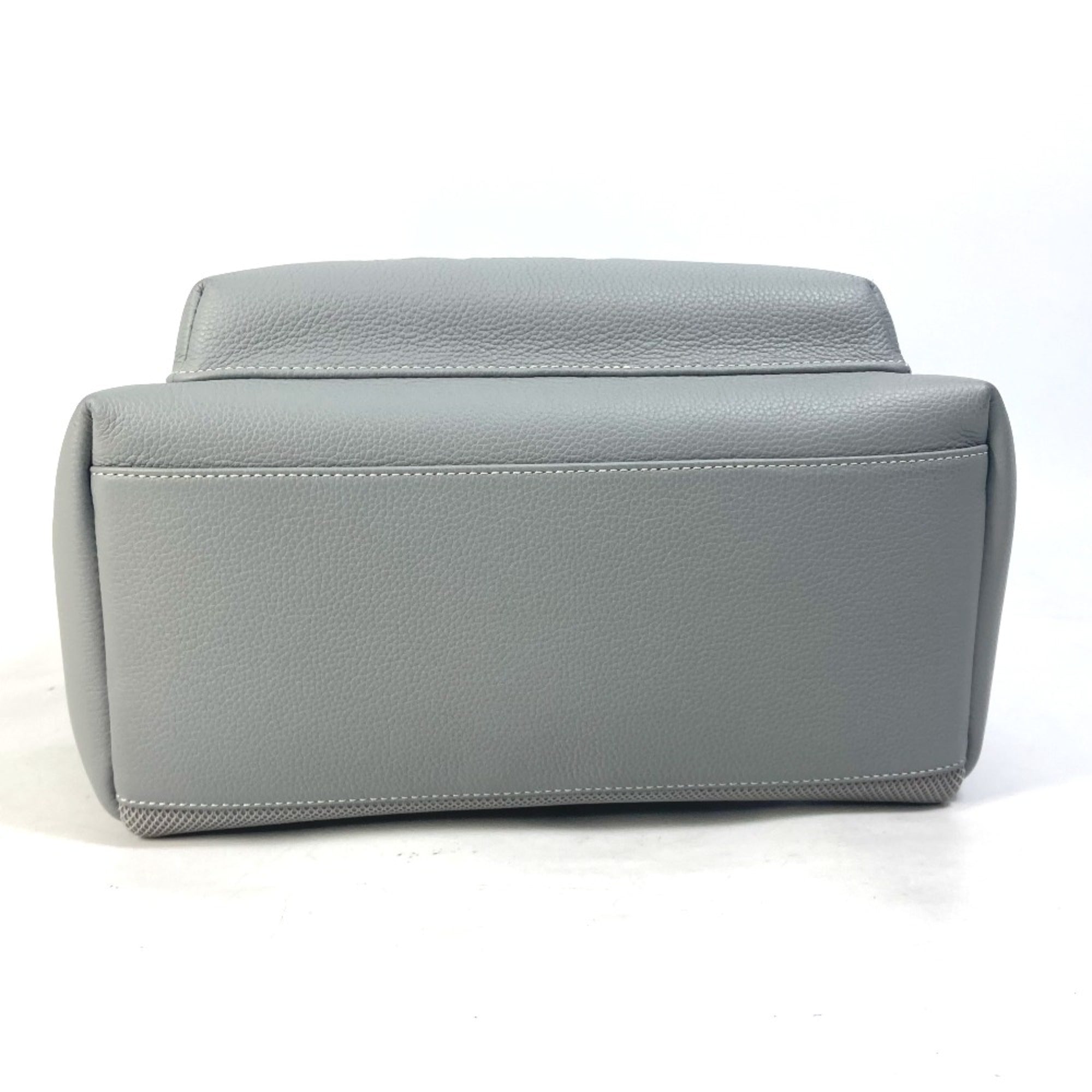 Christian Dior Gray Leather Backpack (Pre-Owned)