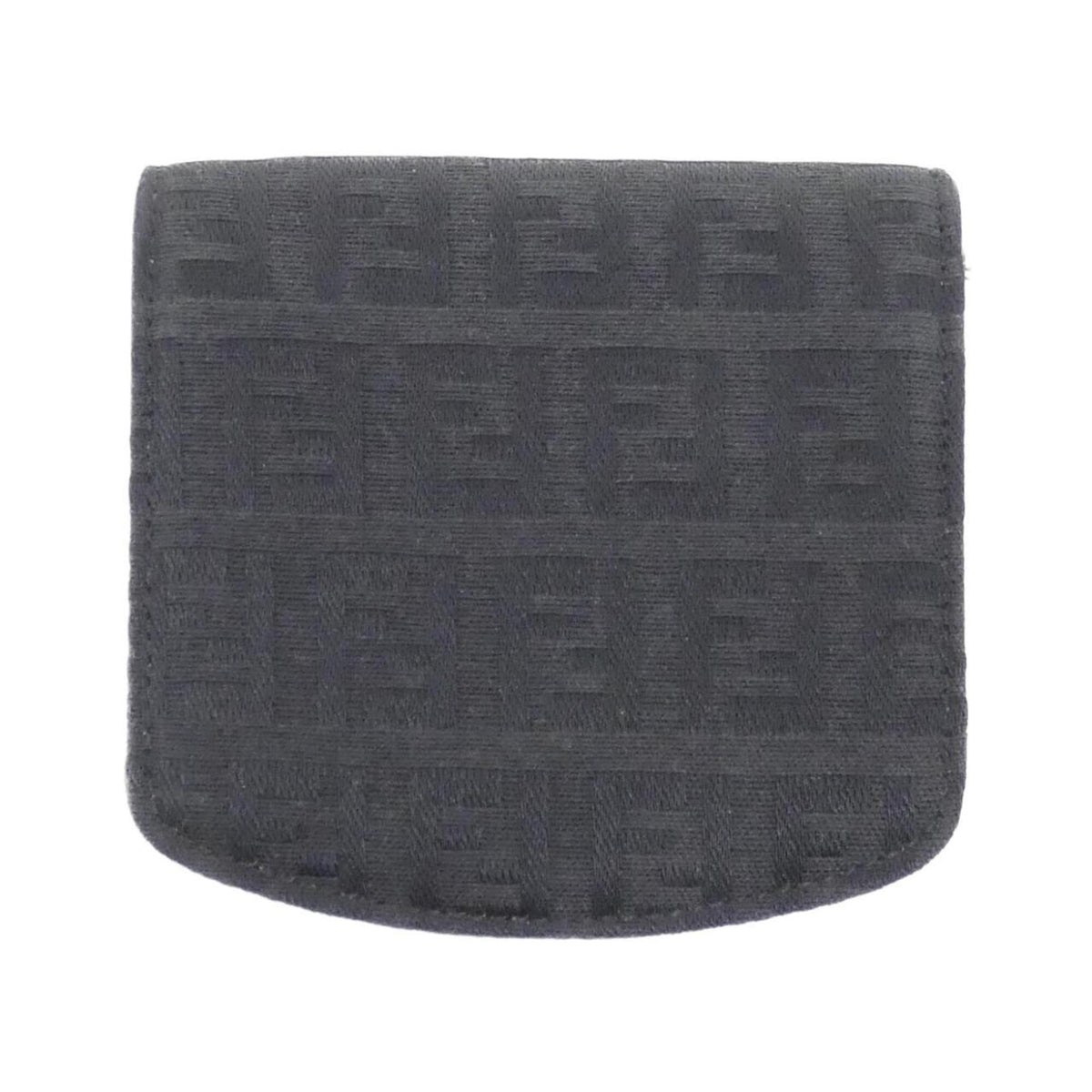 Fendi Black Canvas Coin Purse/Coin Case (Pre-Owned)