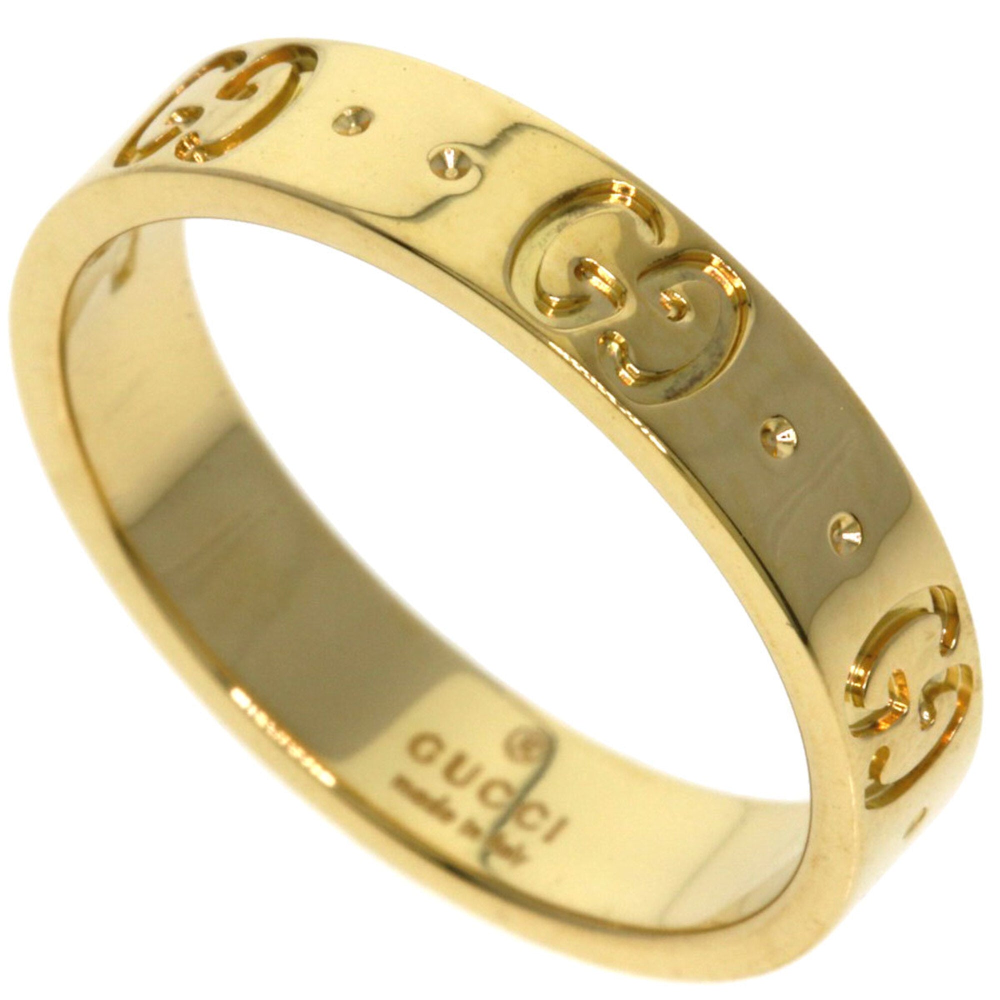 Gucci Yellow Gold (18K) Band Ring (Pre-Owned)
