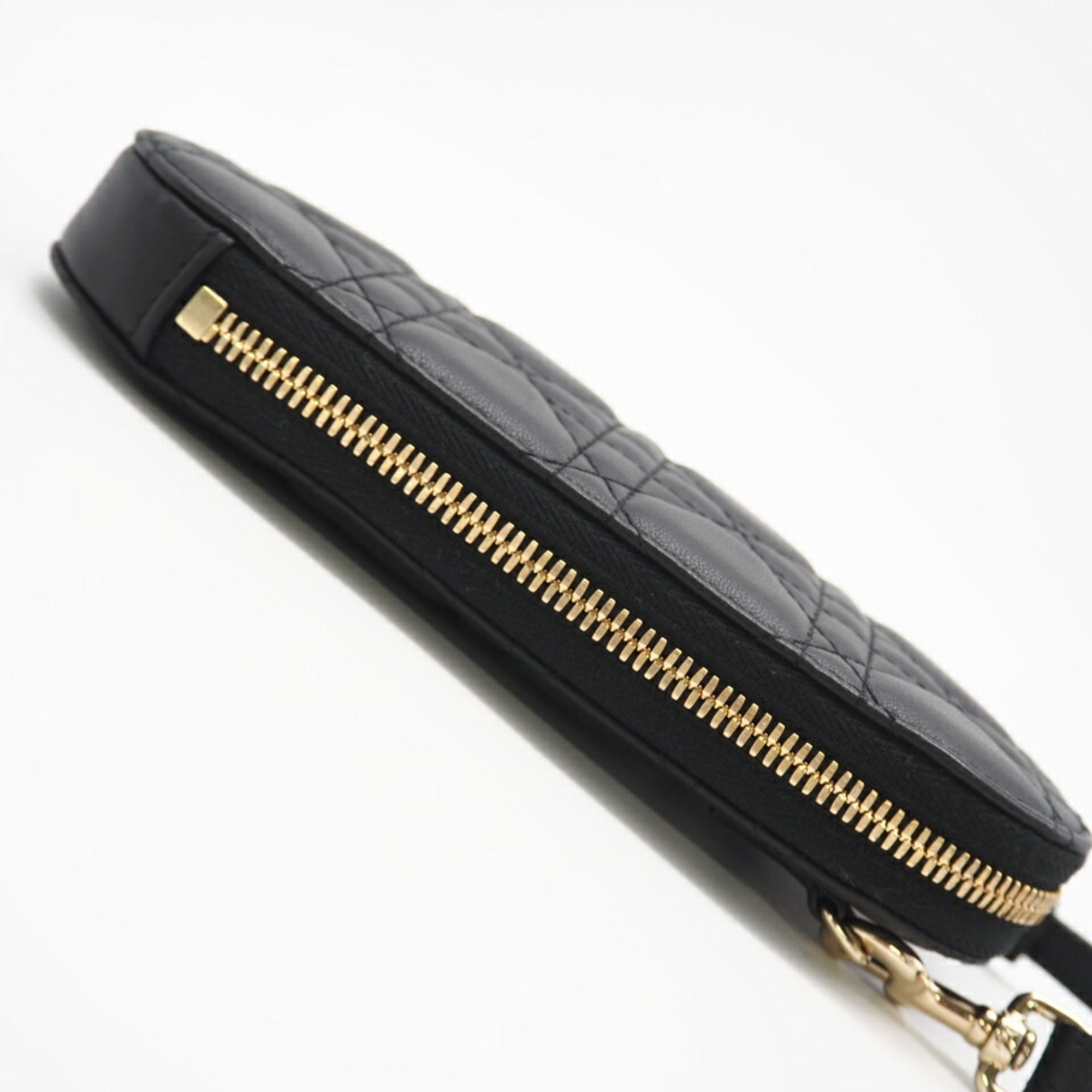 Christian Dior Black Leather Shoulder Bag (Pre-Owned)