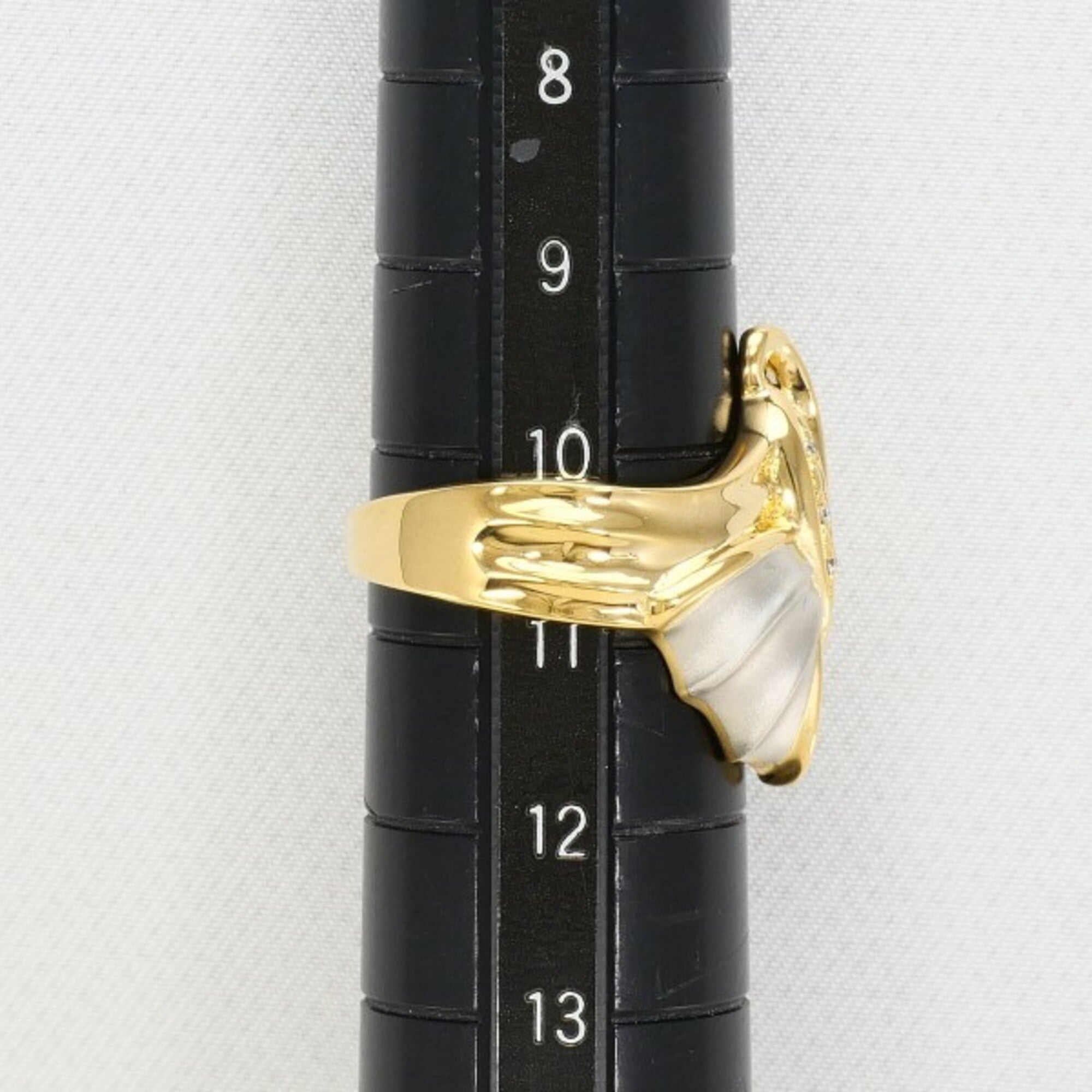 Unbranded Platinum Yellow Gold Yellow Gold (18K) Platinum 900 Band Ring (Pre-Owned)