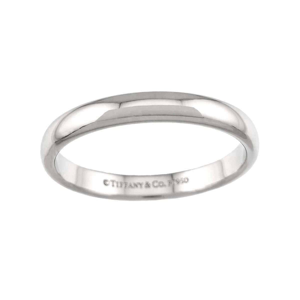 Tiffany Platinum 950 Band Ring (Pre-Owned)