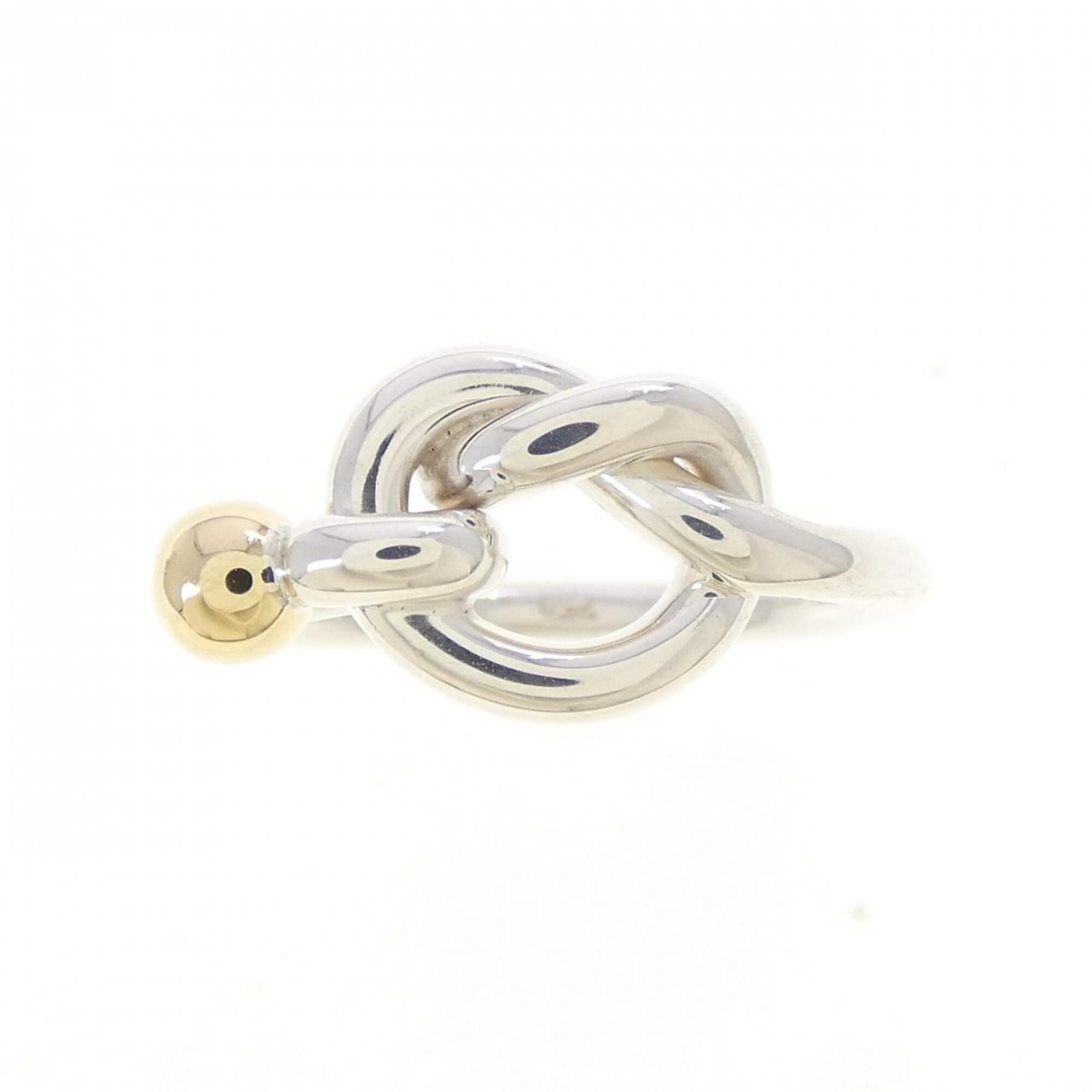Tiffany Yellow Gold (18K) Silver 925 Band Ring (Pre-Owned)