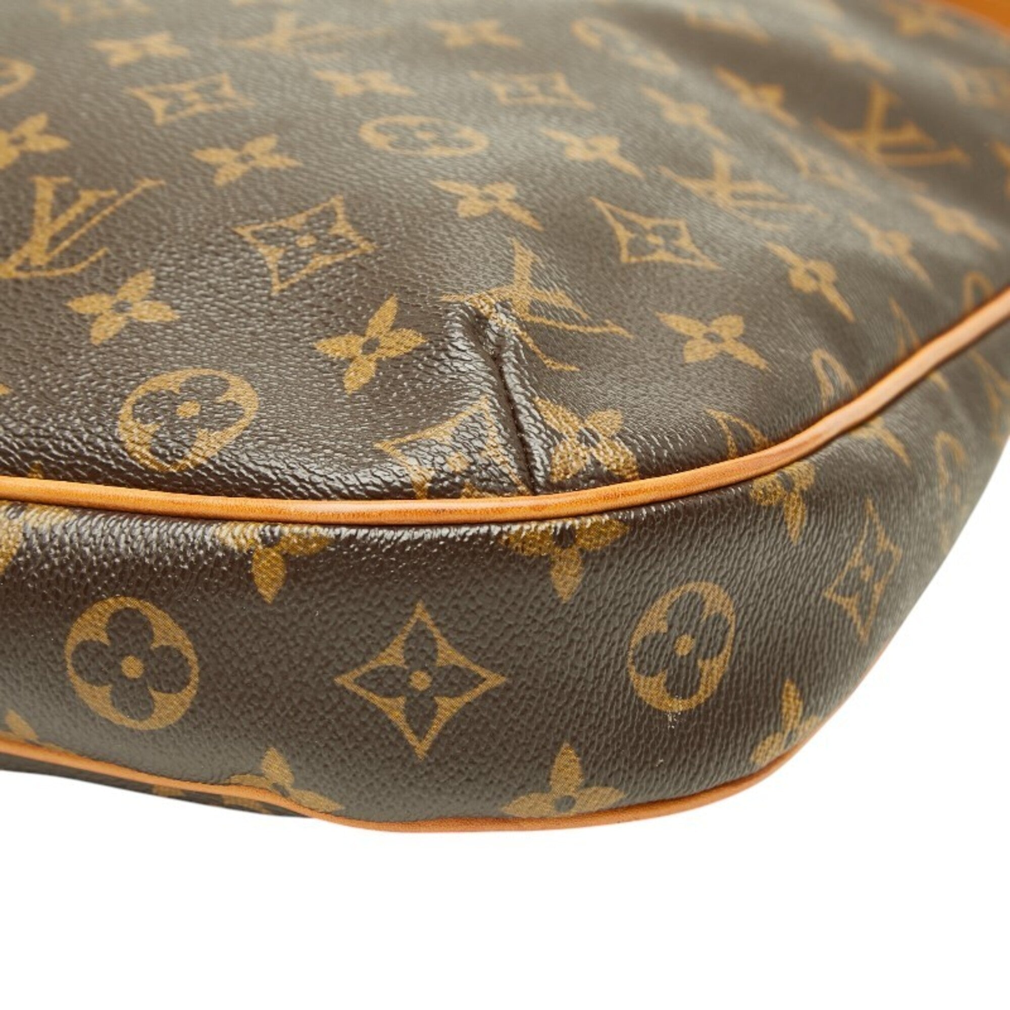 Louis Vuitton Brown Pvc Leather Shoulder Bag (Pre-Owned)