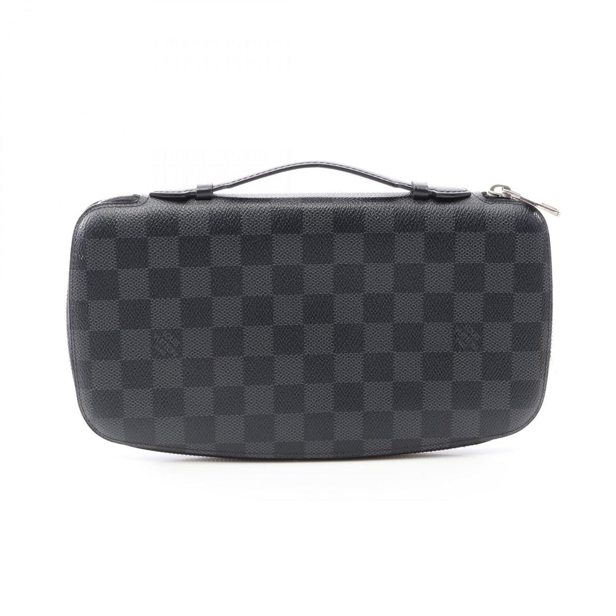 Louis Vuitton Black Damier Graphite Long Wallet (Bi-Fold) (Pre-Owned)