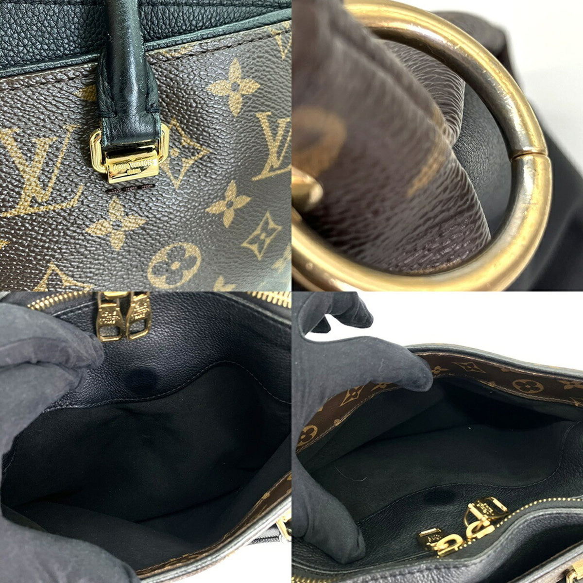 Louis Vuitton Monogram Brown Monogram Canvas Handbag (Pre-Owned)