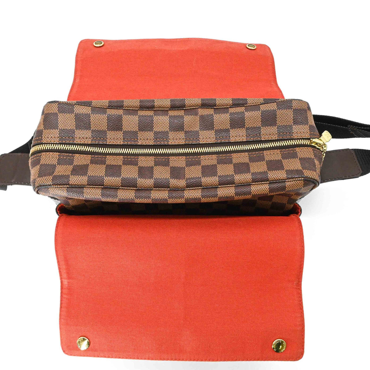 Louis Vuitton Damier Brown Damier Canvas Shoulder Bag (Pre-Owned)