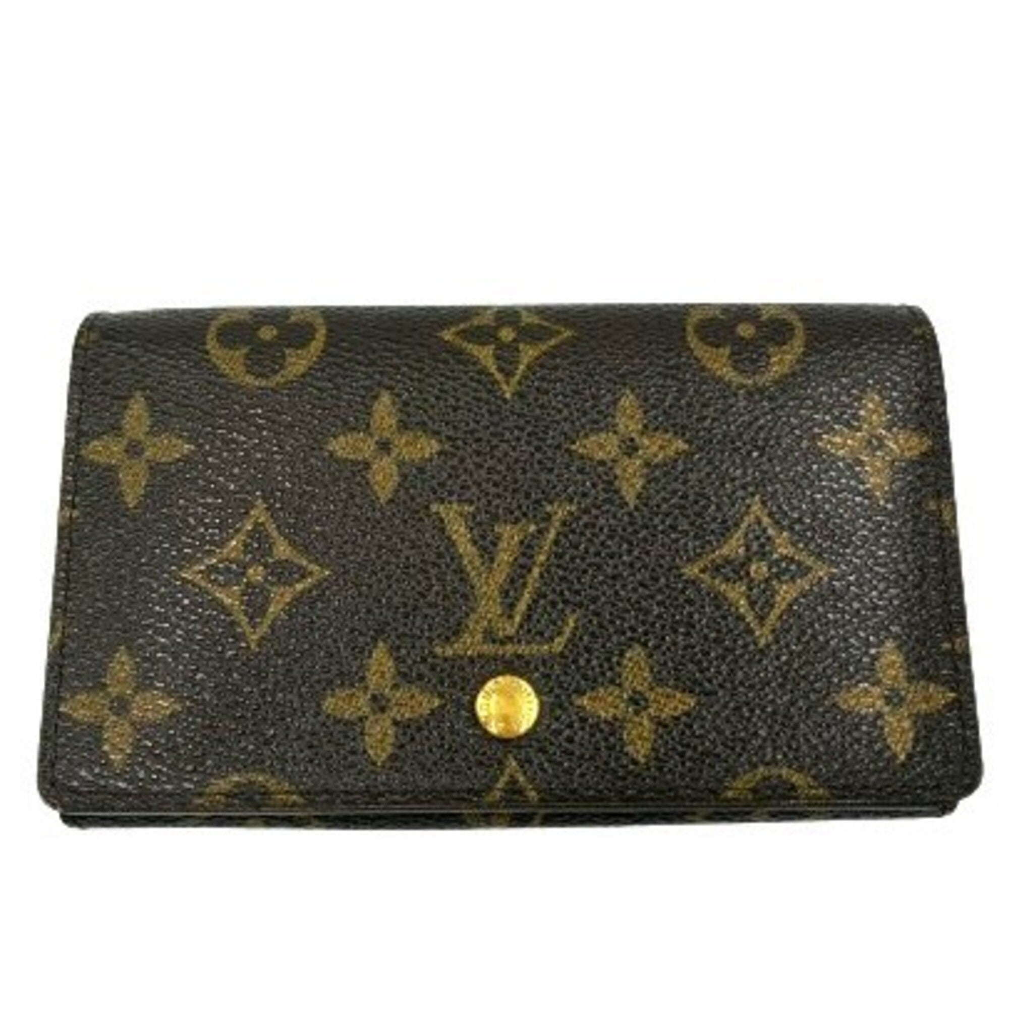 Louis Vuitton Monogram Brown Pvc Coin Purse/Coin Case (Pre-Owned)