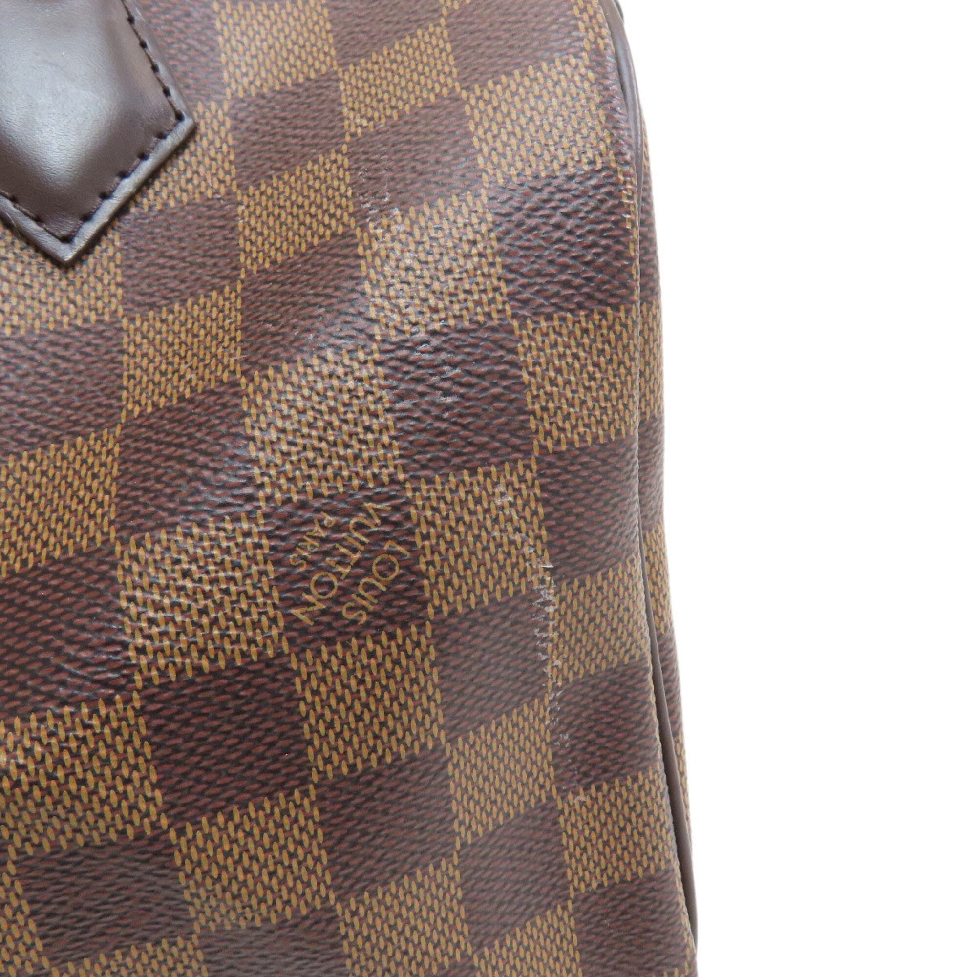 Louis Vuitton Damier Canvas Ebene Damier Canvas Handbag (Pre-Owned)