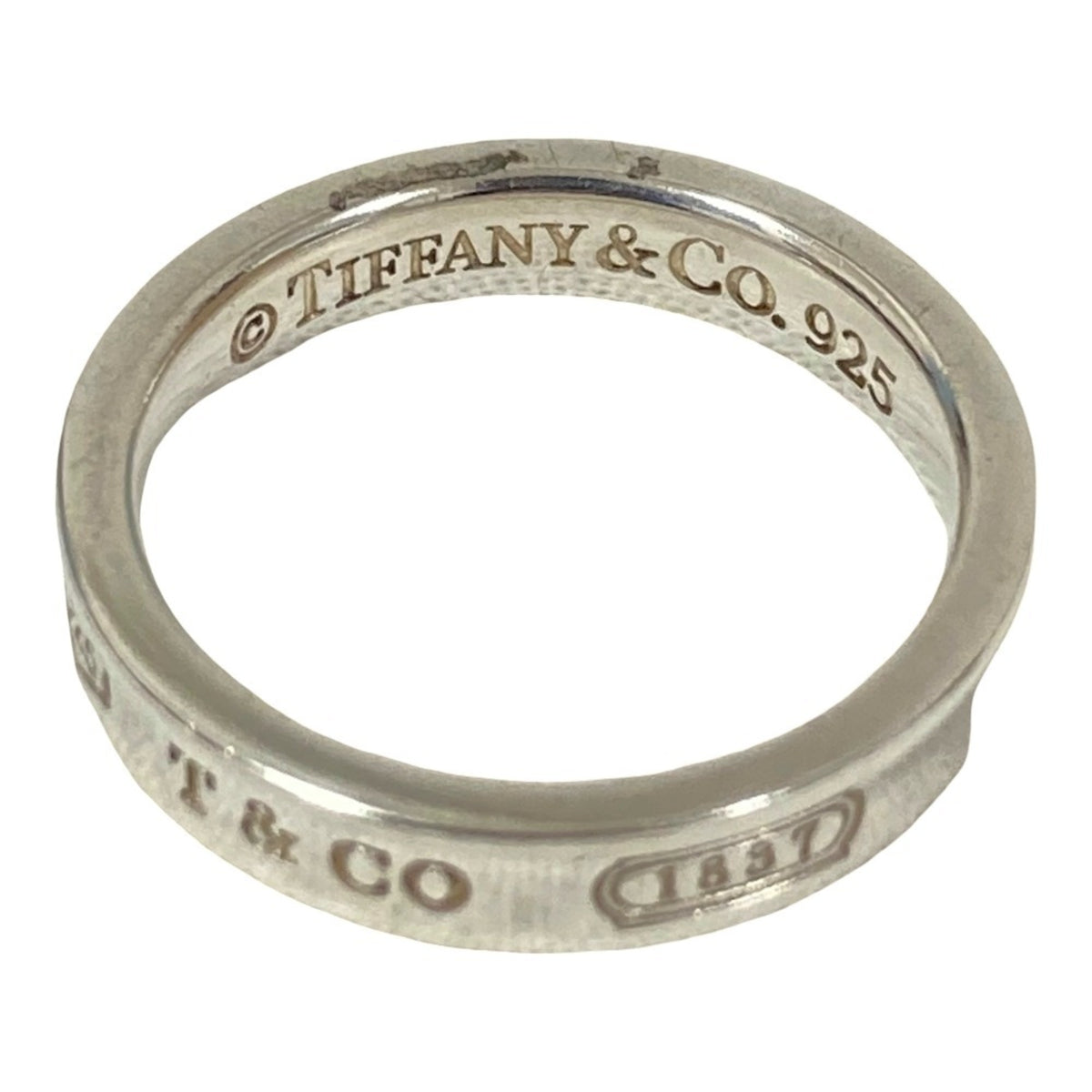 Tiffany Silver 925 Band Ring (Pre-Owned)