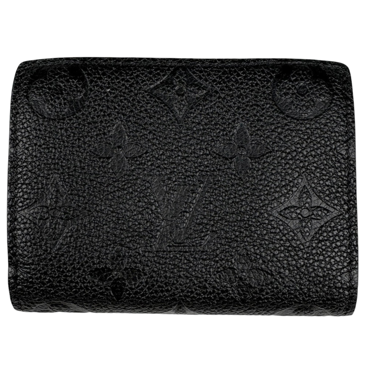 Louis Vuitton Black Noir Monogram Empreinte Wallet (Bi-Fold) (Pre-Owned)