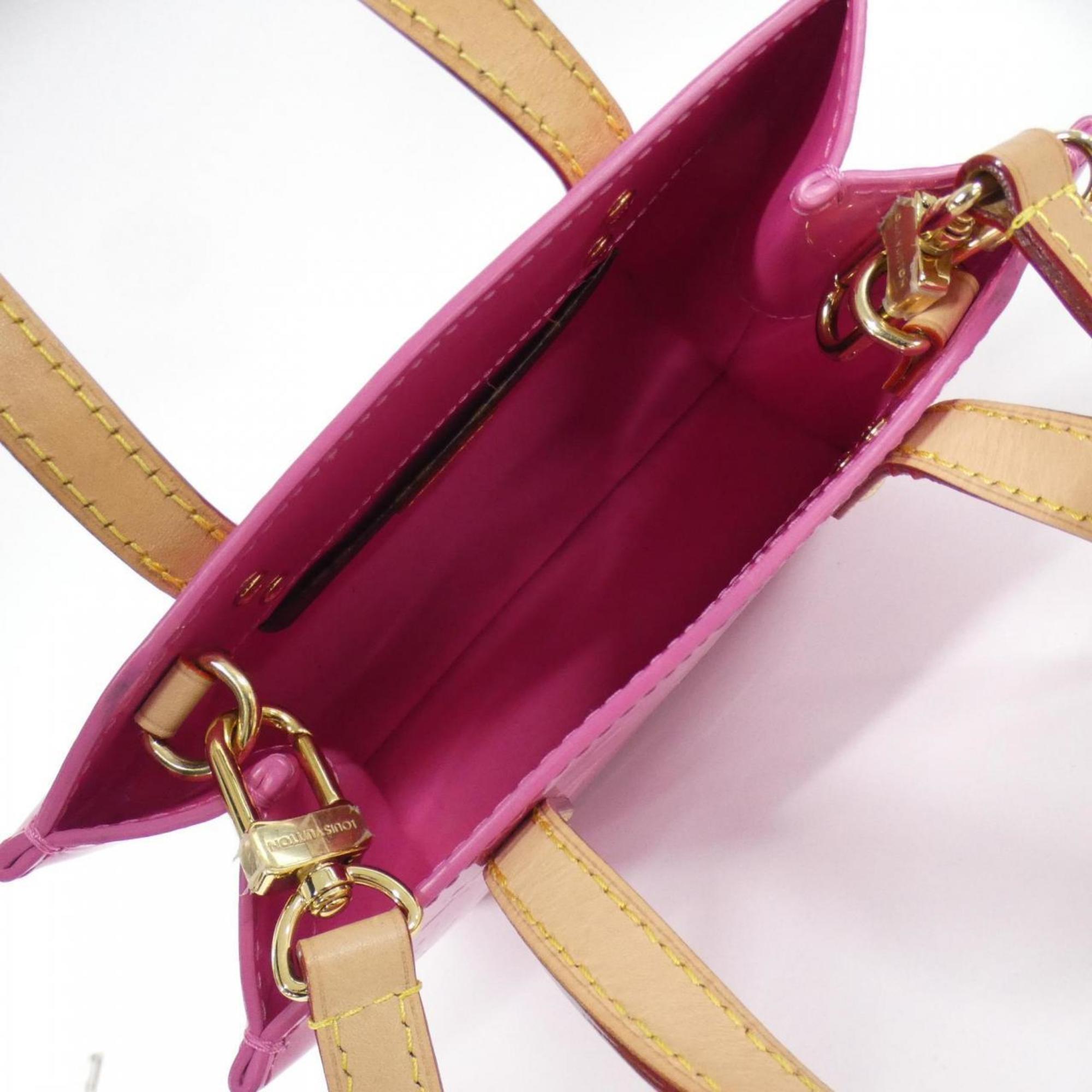 Louis Vuitton Pink Leather Handbag (Pre-Owned)