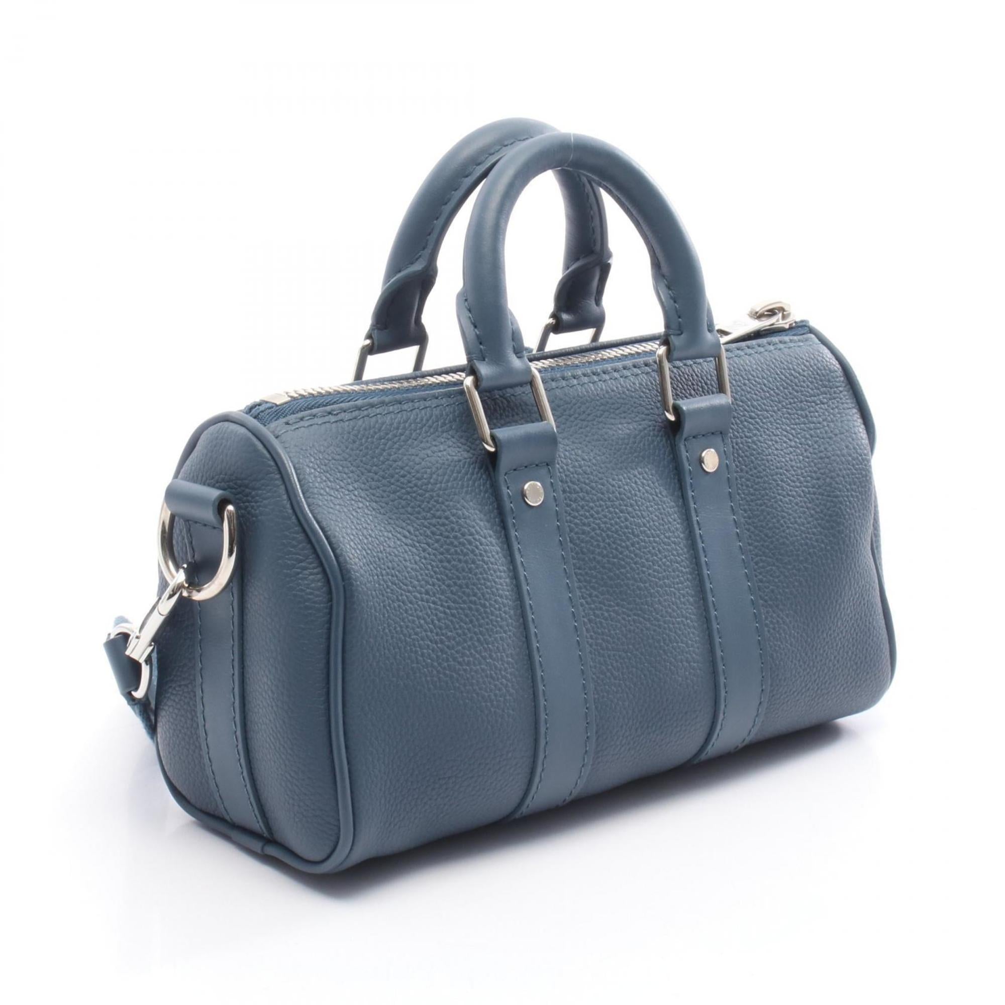 Louis Vuitton Blue Leather Handbag (Pre-Owned)