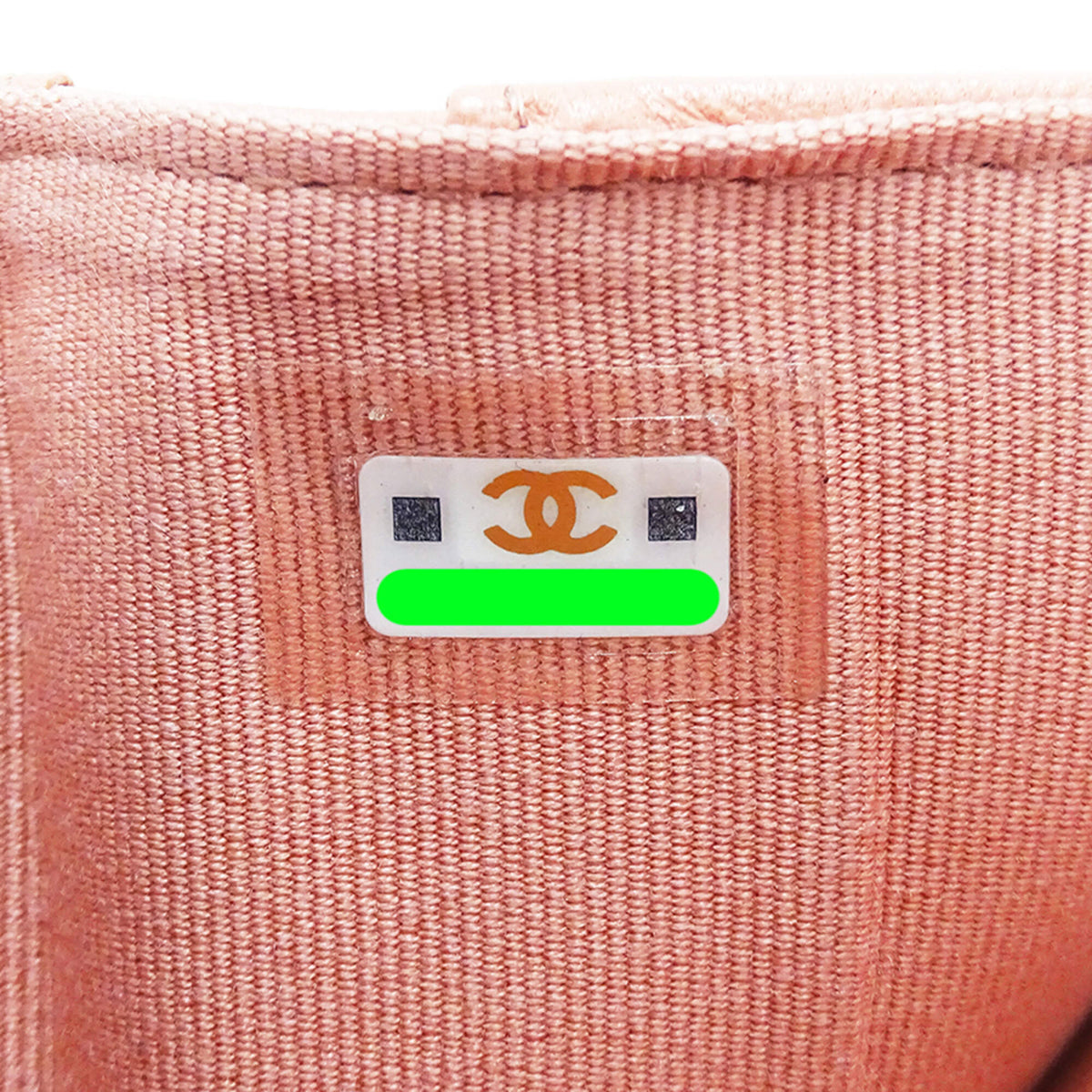 Chanel Pink Leather Wallet (Tri-Fold) (Pre-Owned)