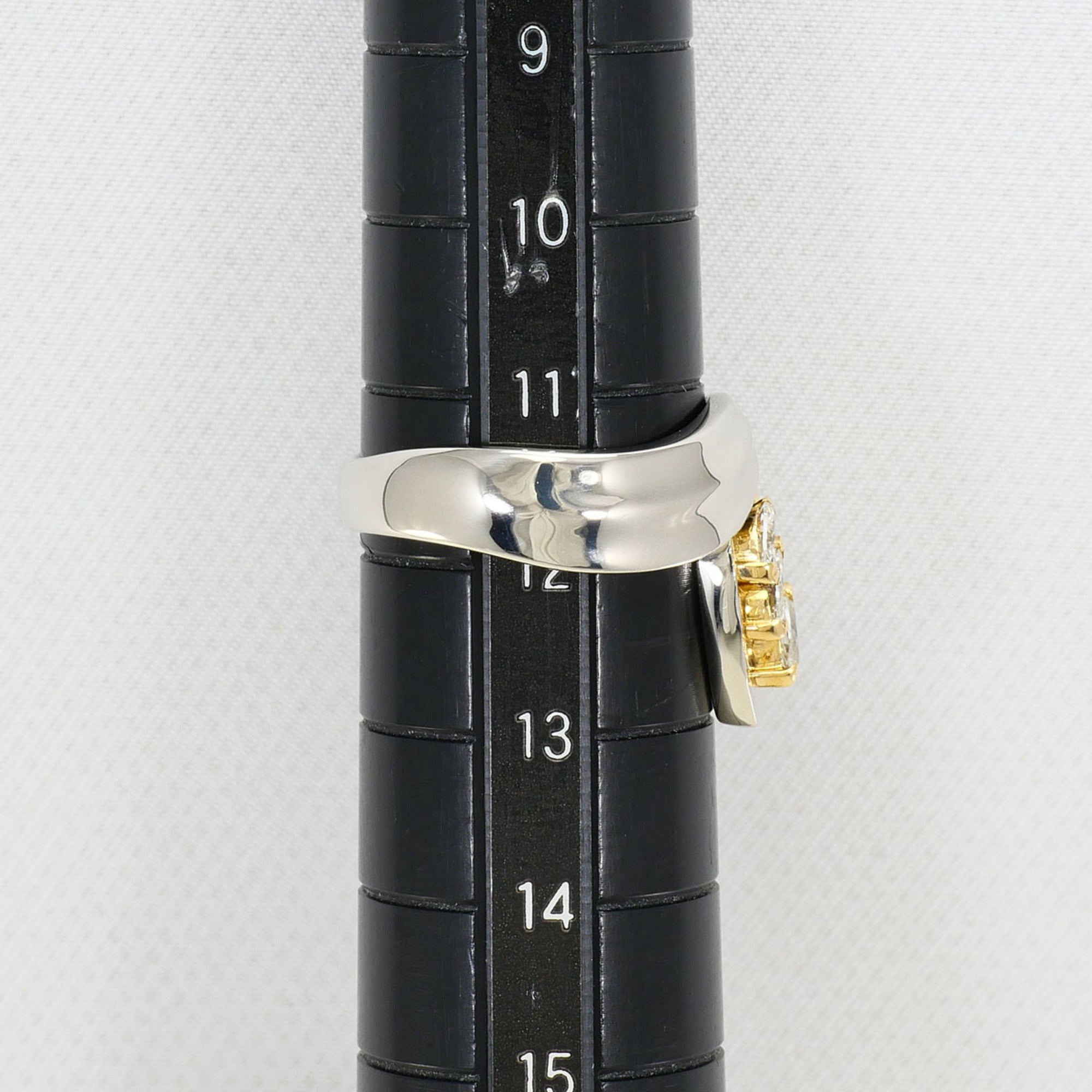 Unbranded Platinum Yellow Gold Yellow Gold (18K) Platinum 900 Band Ring (Pre-Owned)