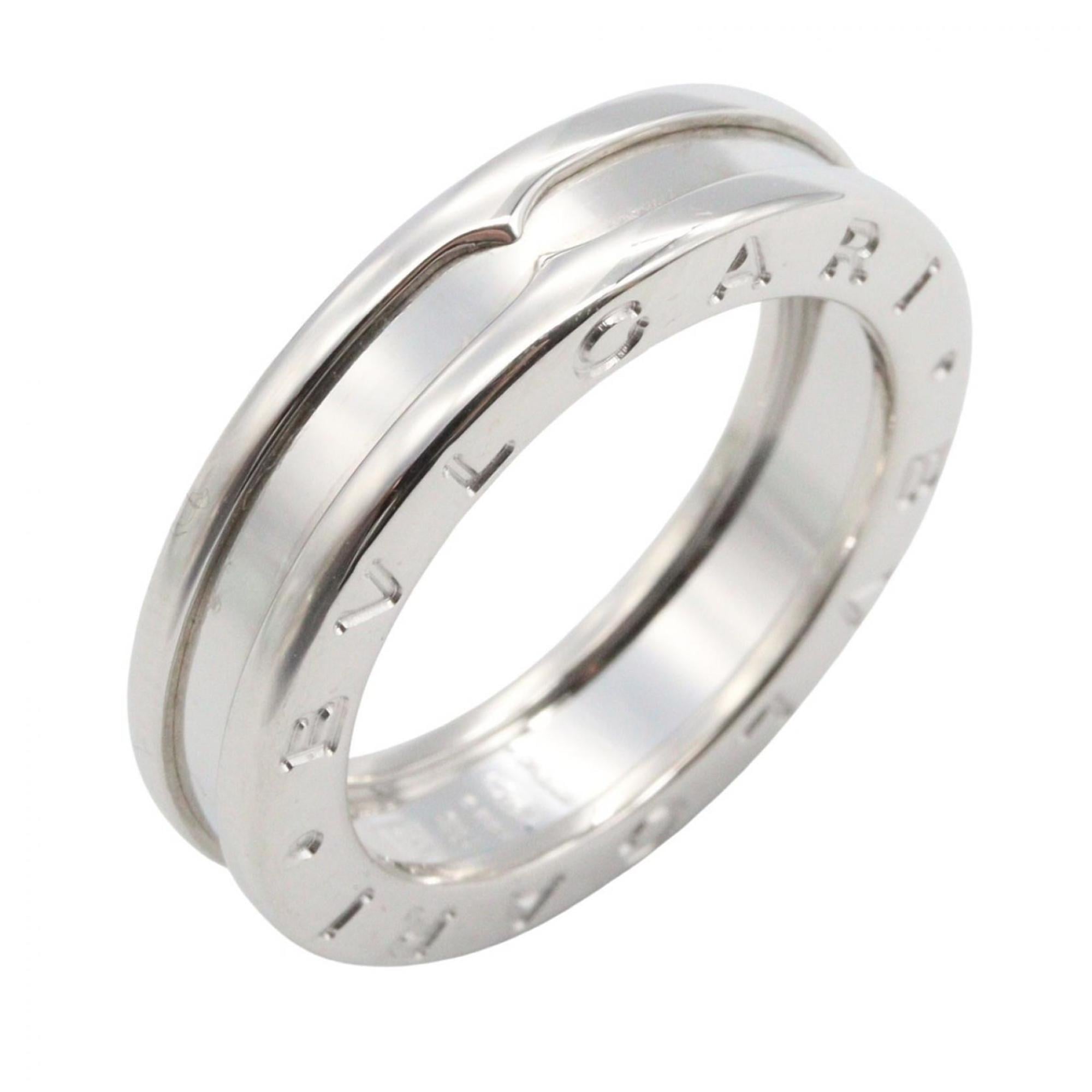 Bvlgari Silver White Gold (18K) Band Ring (Pre-Owned)