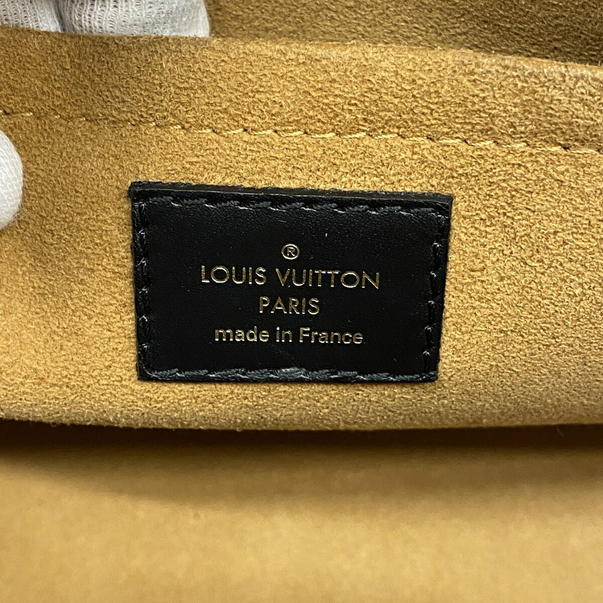 Louis Vuitton Noir Tote Bag (Pre-Owned)