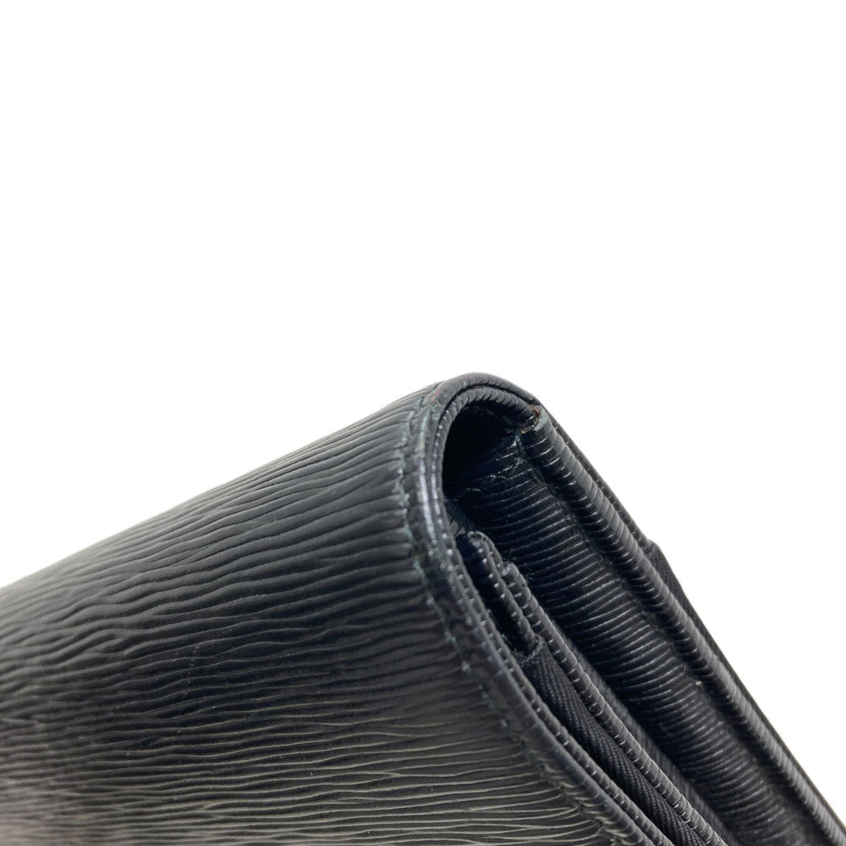 Prada Black Nylon Leather Long Wallet (Bi-Fold) (Pre-Owned)