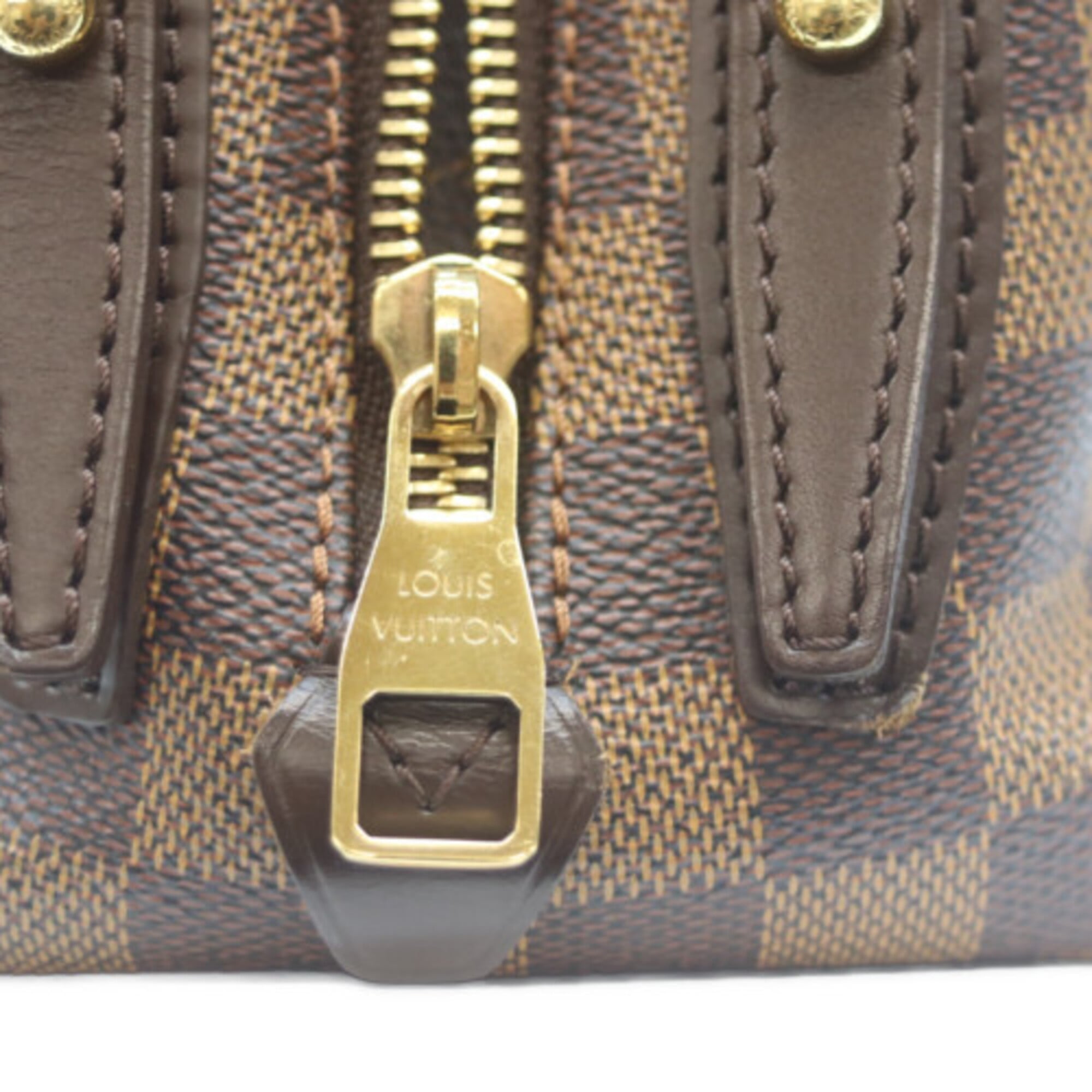 Louis Vuitton Brown Damier Canvas Shoulder Bag (Pre-Owned)