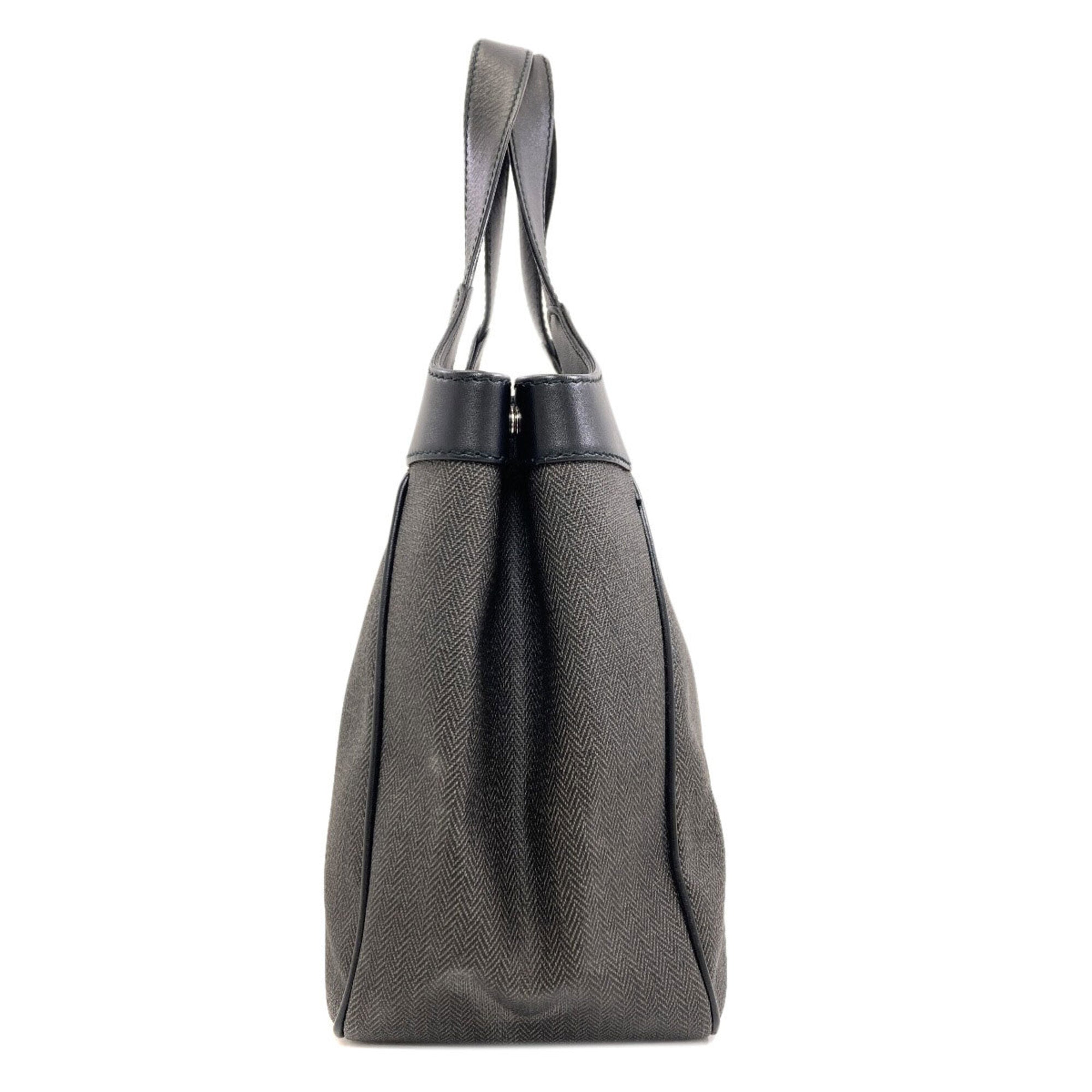 Bvlgari Black Pvc Tote Bag (Pre-Owned)