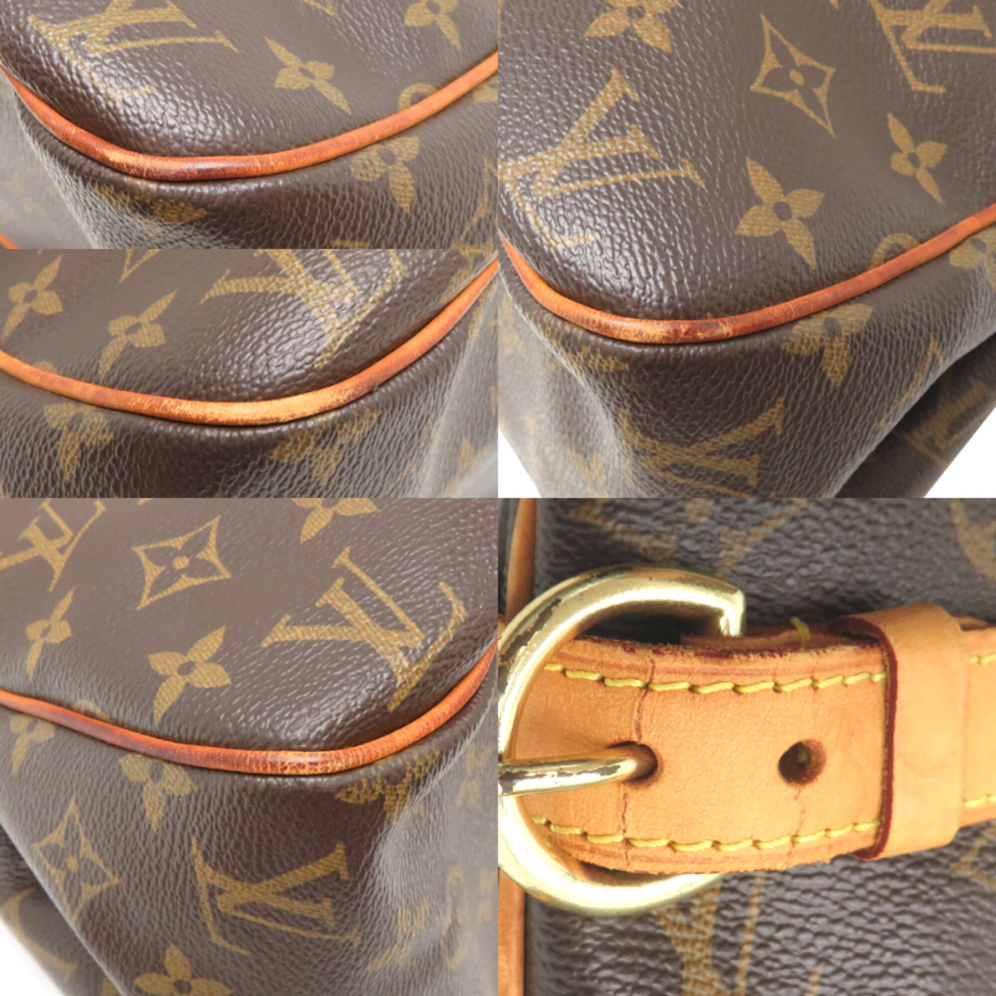 Louis Vuitton Brown Monogram Shoulder Bag (Pre-Owned)